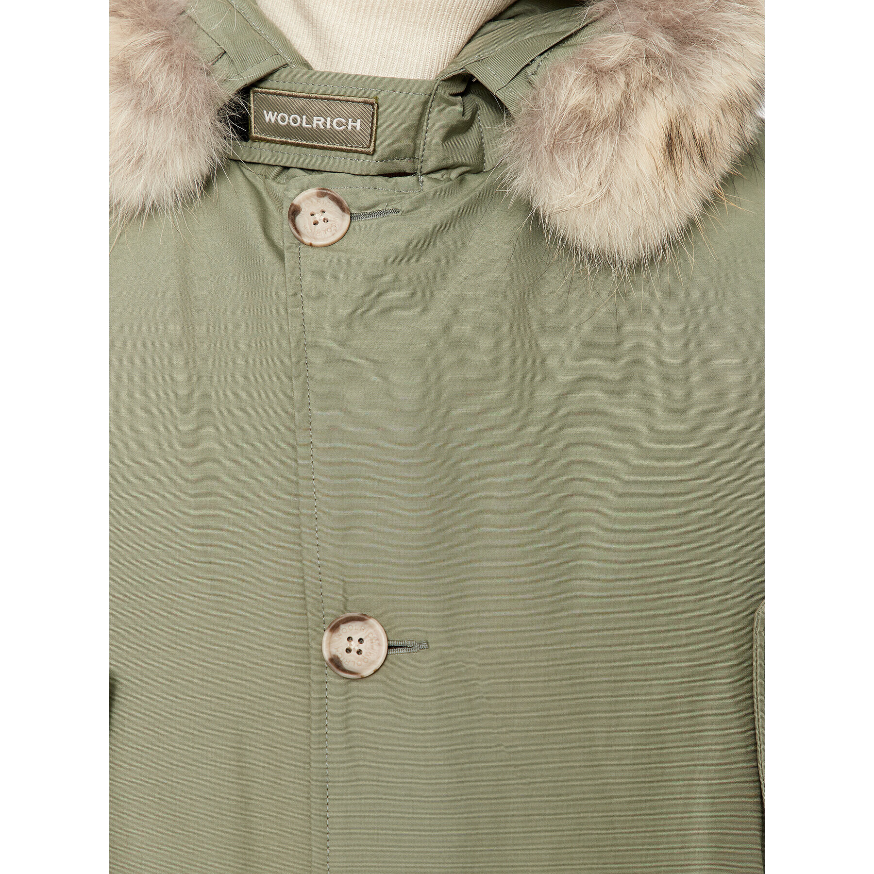 Woolrich Geacă de iarnă Arctic CFWOOU0482MRUT0001 Verde Regular Fit - Pled.ro