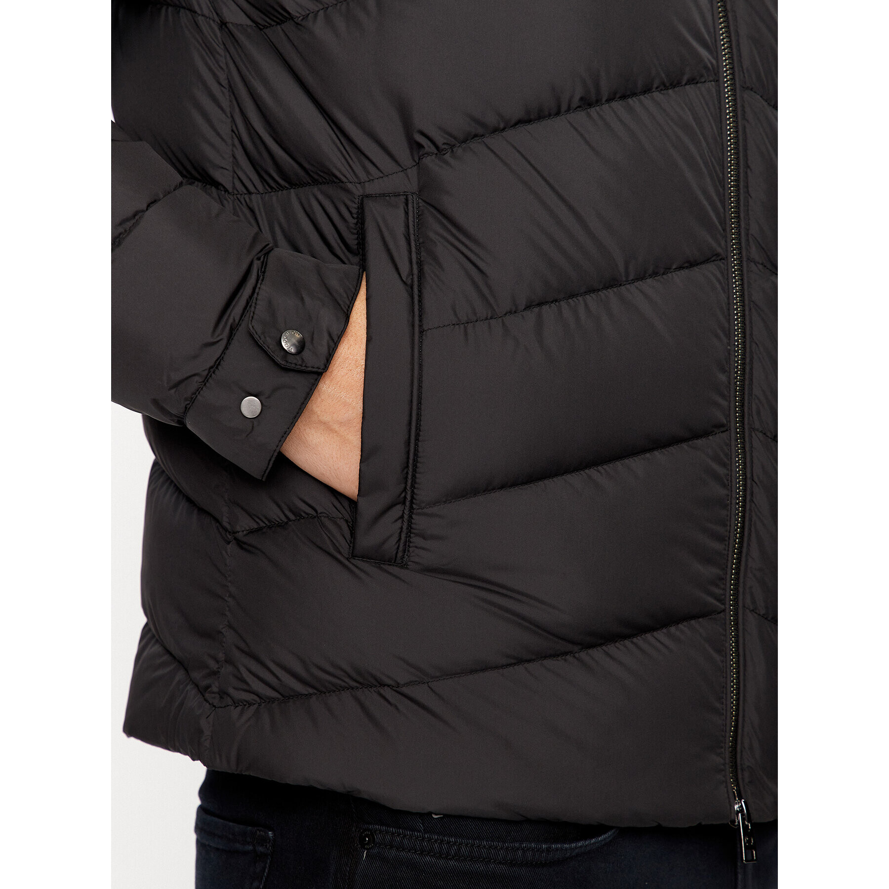 Woolrich Geacă din puf Sundance CFWOOU0843MRUT2635 Negru Regular Fit - Pled.ro