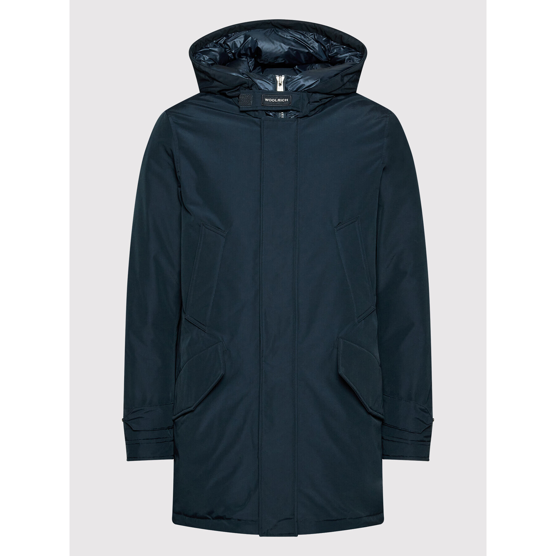 Woolrich Geacă de iarnă Polar High Collar CFWOOU0487MRUT0001 Bleumarin Regular Fit - Pled.ro