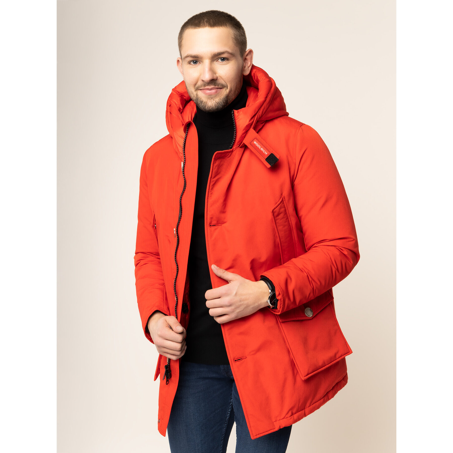 Woolrich Hanorac Arctic WOCPS2882 UT0108 Roșu Regular Fit - Pled.ro