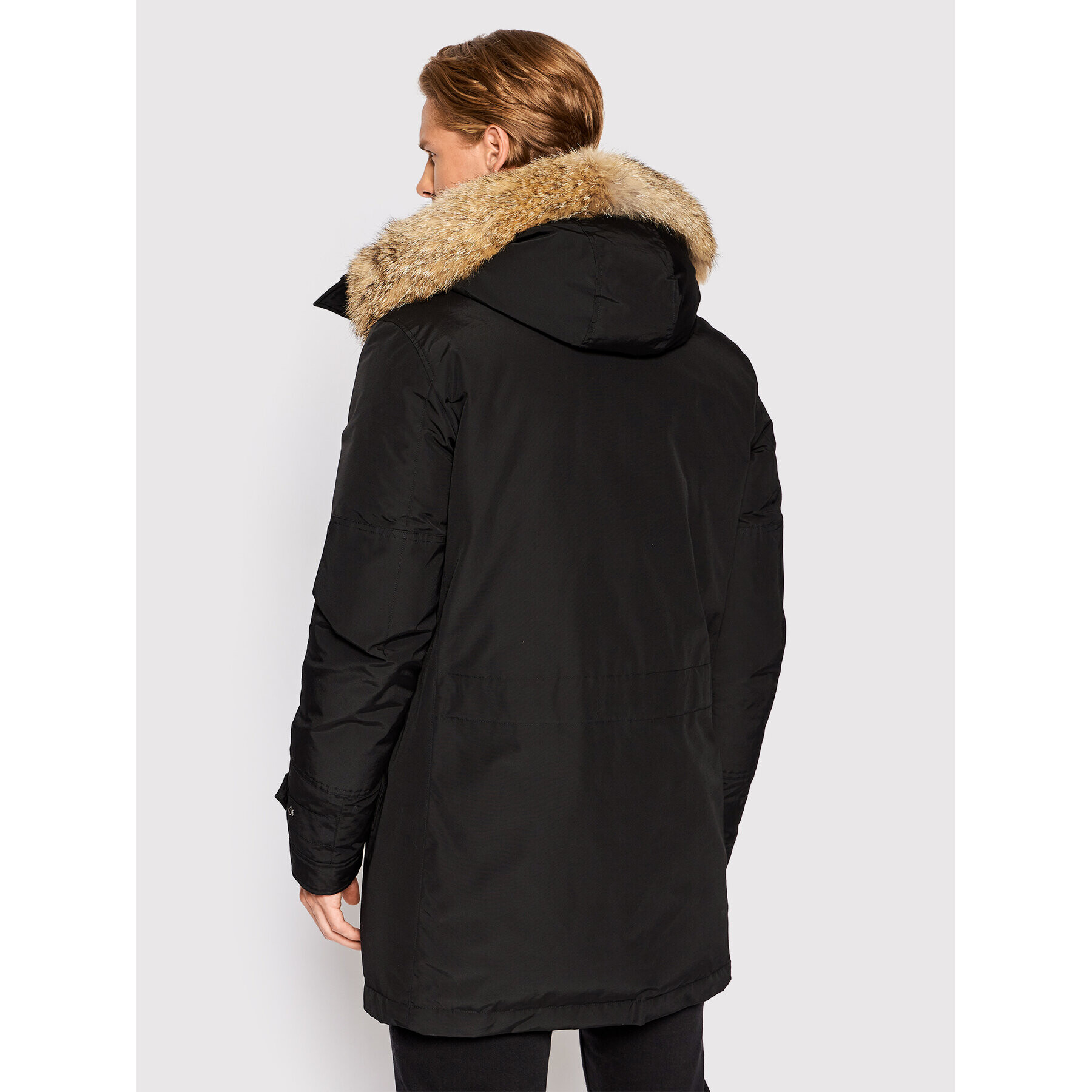 Woolrich Hanorac Polar CFWOOU0486MRUT0001 Negru Regular Fit - Pled.ro