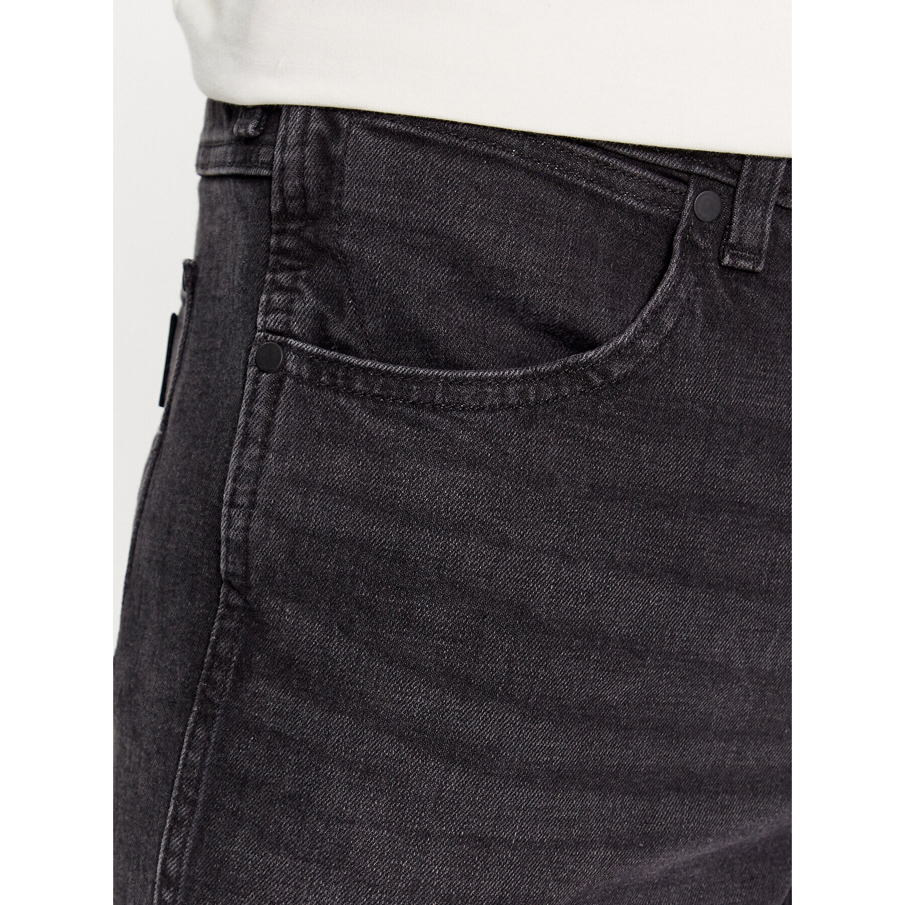 Wrangler Blugi Greensboro 112341417 Negru Regular Fit - Pled.ro