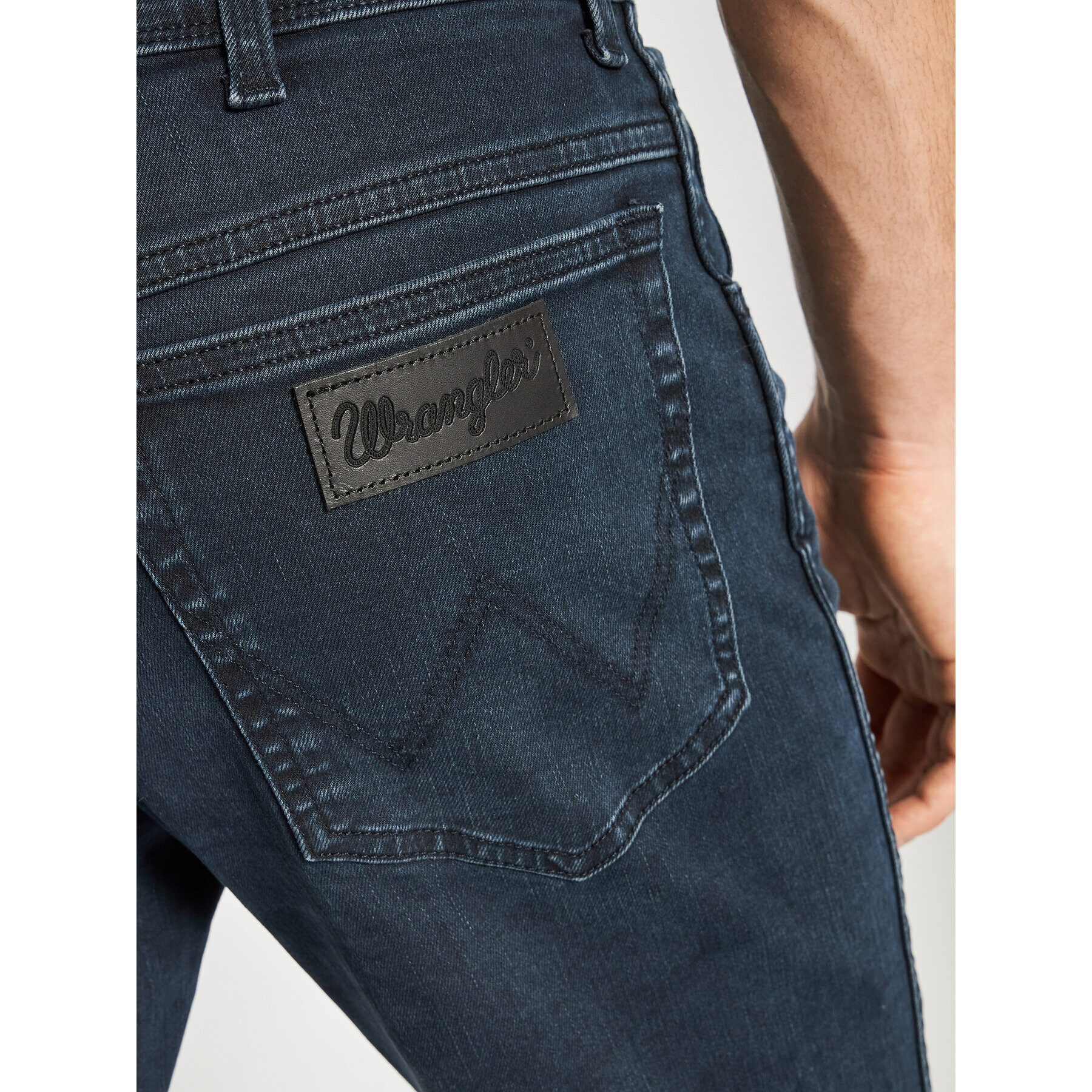 Wrangler Blugi Texas W12SLT364 Bleumarin Slim Fit - Pled.ro