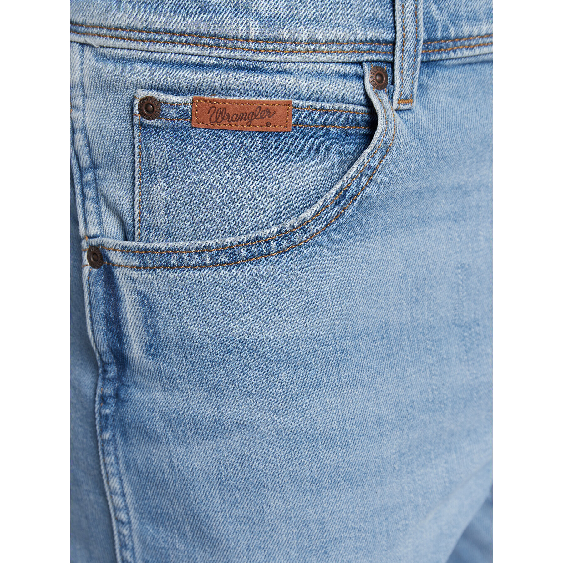 Wrangler Blugi W12SJX21E 112322678 Albastru Slim Fit - Pled.ro