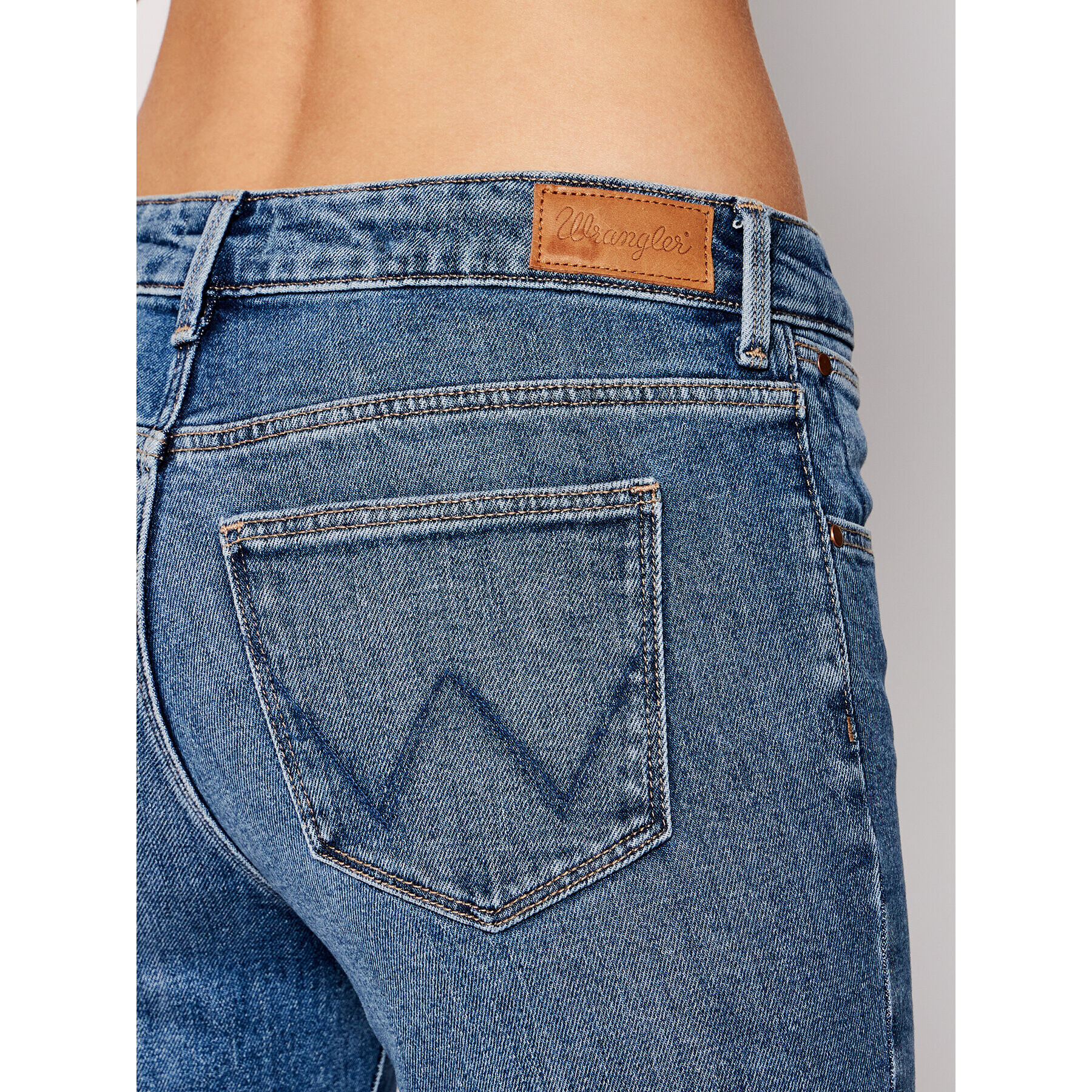 Wrangler Blugi W28LJX28Z Albastru Slim Fit - Pled.ro