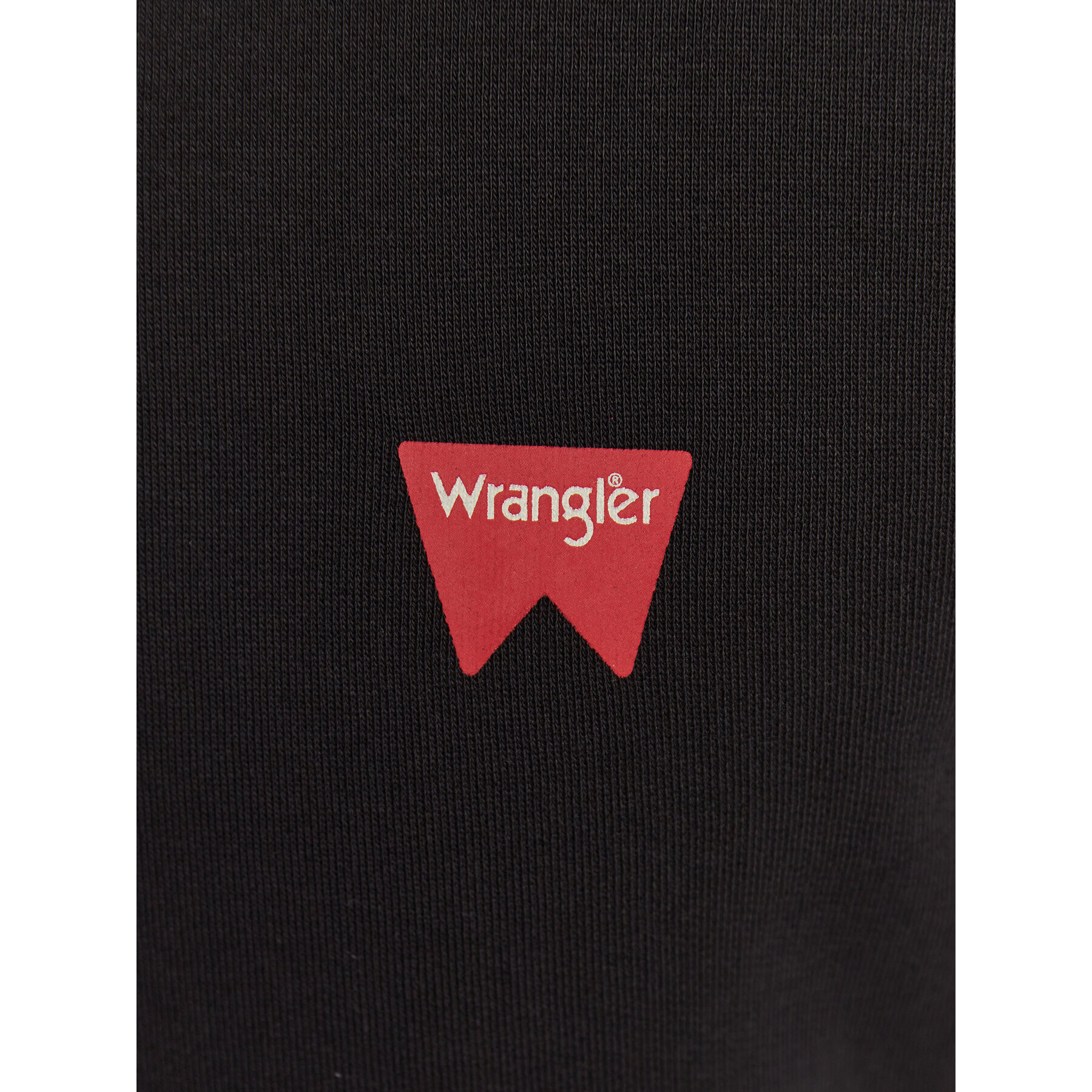 Wrangler Bluză Sign Of Crew W661HA100 112320288 Negru Regular Fit - Pled.ro