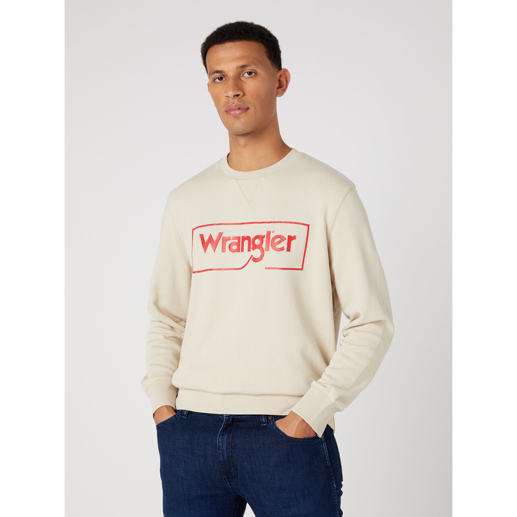 Wrangler Bluză W662HAC22 Bej Regular Fit - Pled.ro