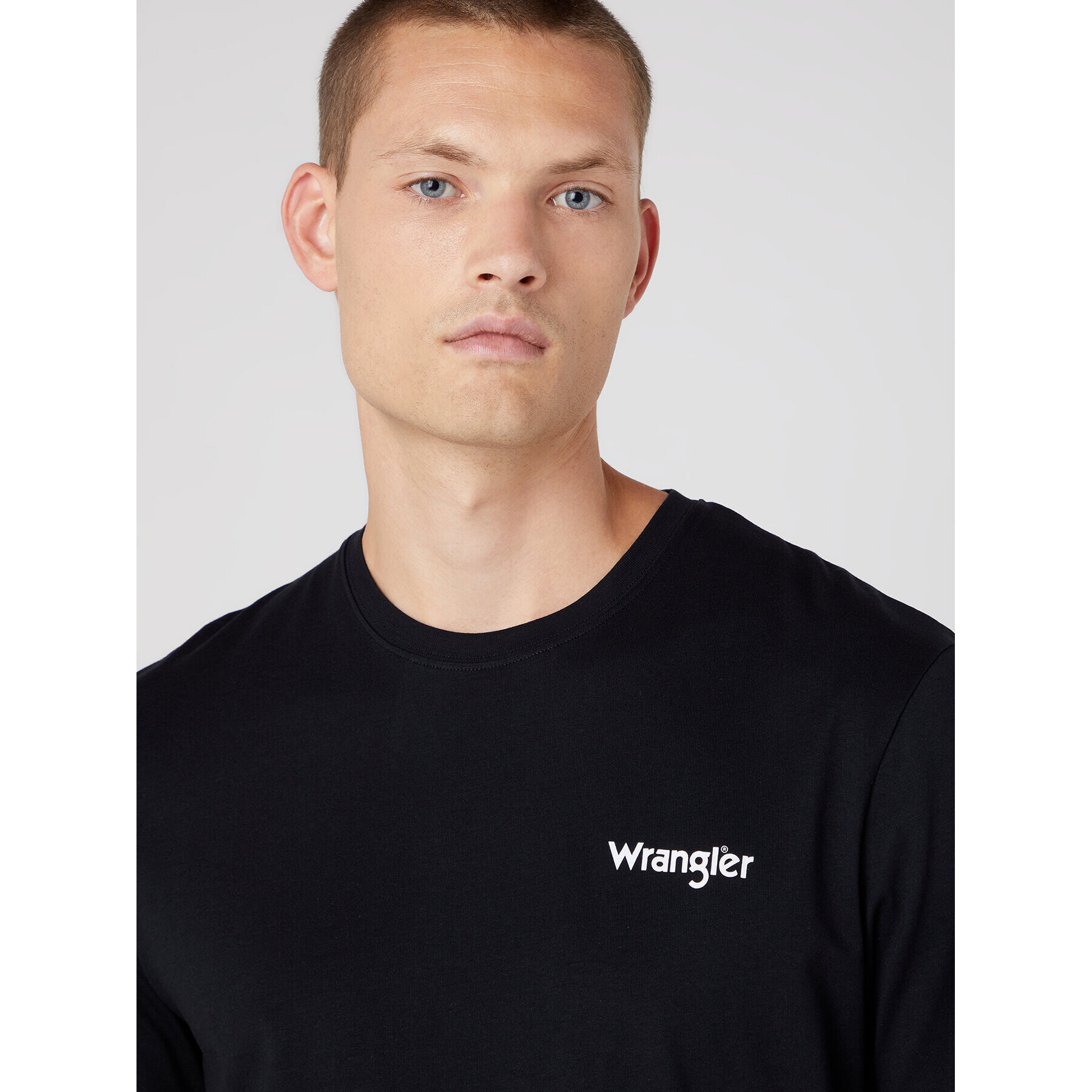 Wrangler Set 2 tricouri W7BZFQE12 112334265 Negru Regular Fit - Pled.ro