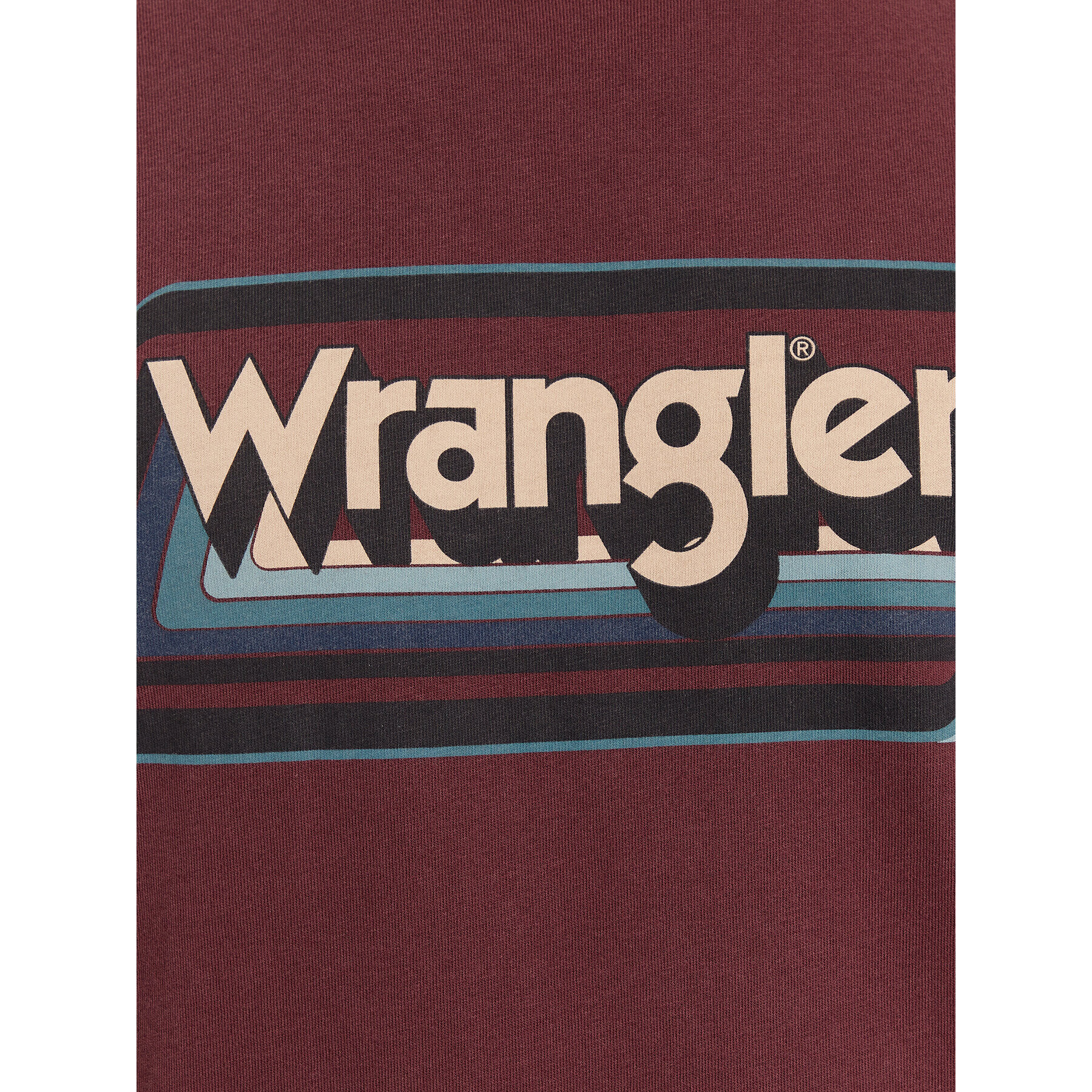 Wrangler Tricou 112341242 Maro Relaxed Fit - Pled.ro