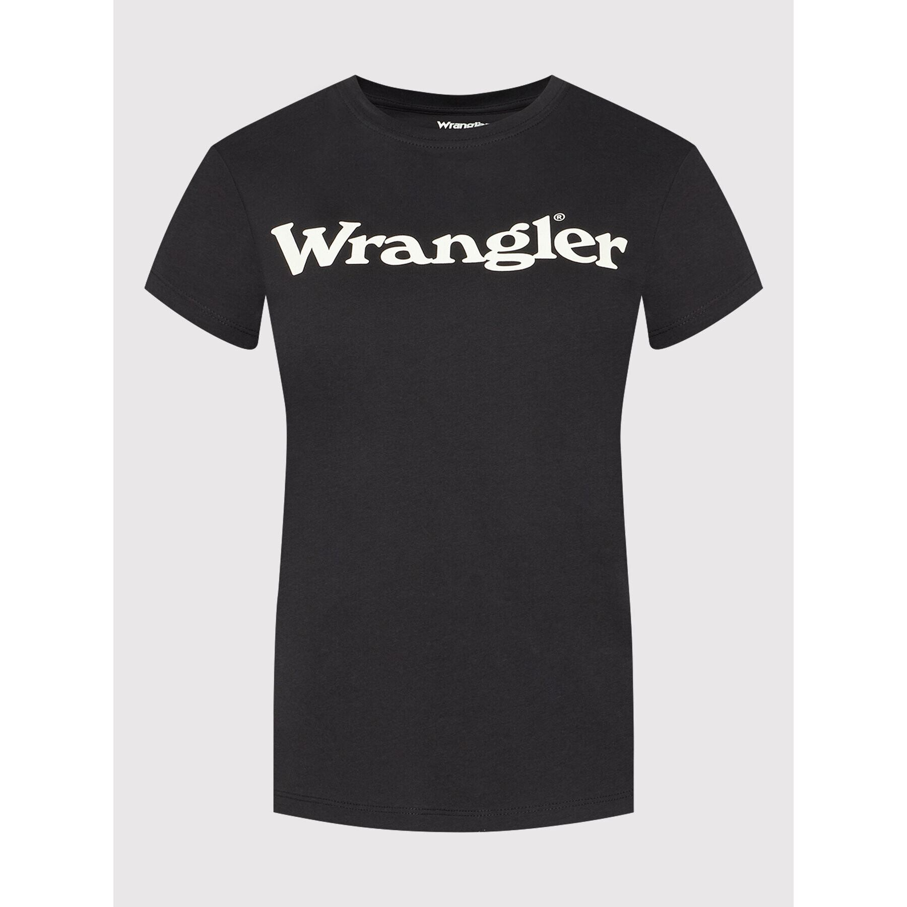 Wrangler Tricou W7N4GHXV6 Negru Regular Fit - Pled.ro