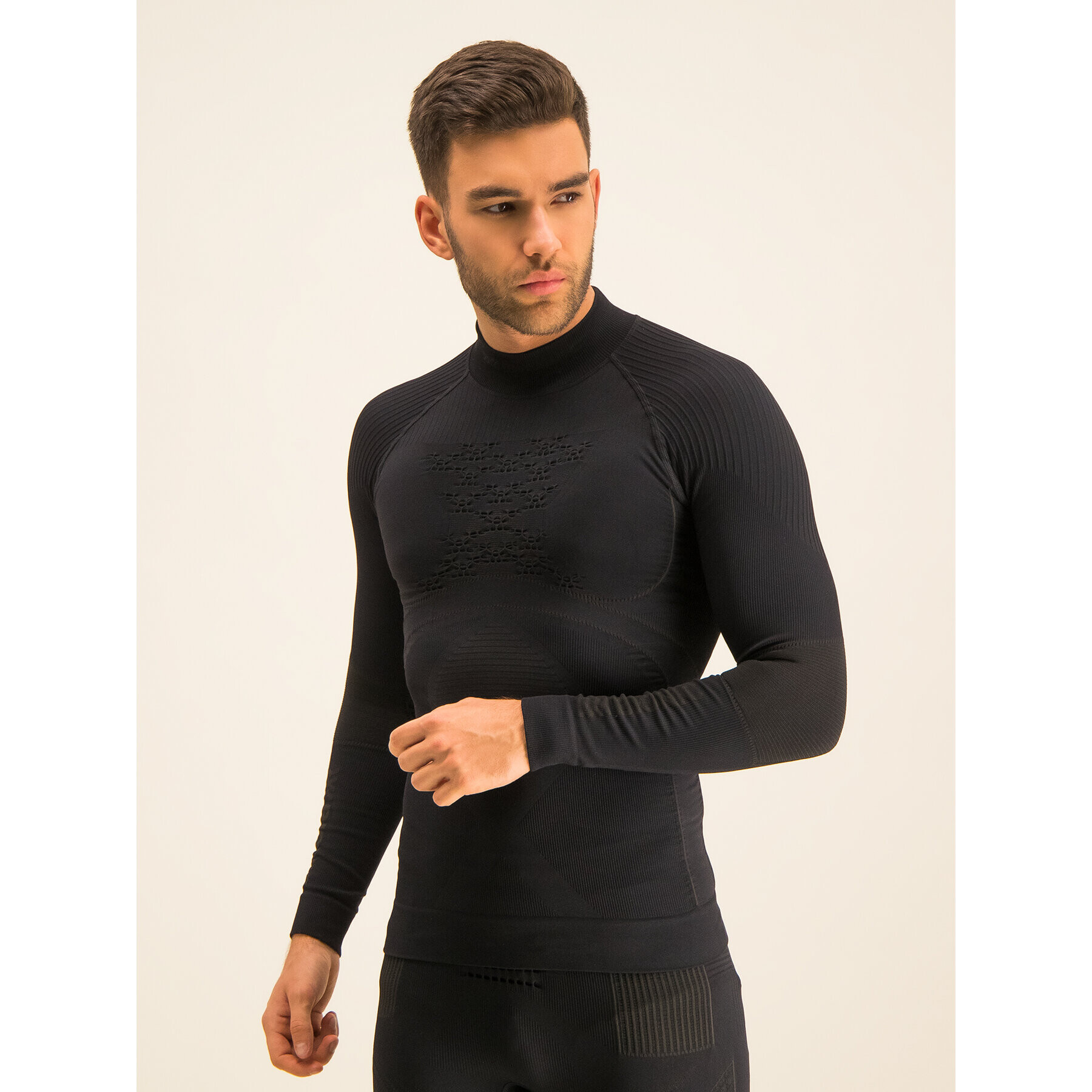 X-Bionic Lenjerie de corp termoactivă partea de sus Energy Accumulator 4.0 EAWT18W19M Negru Slim Fit - Pled.ro