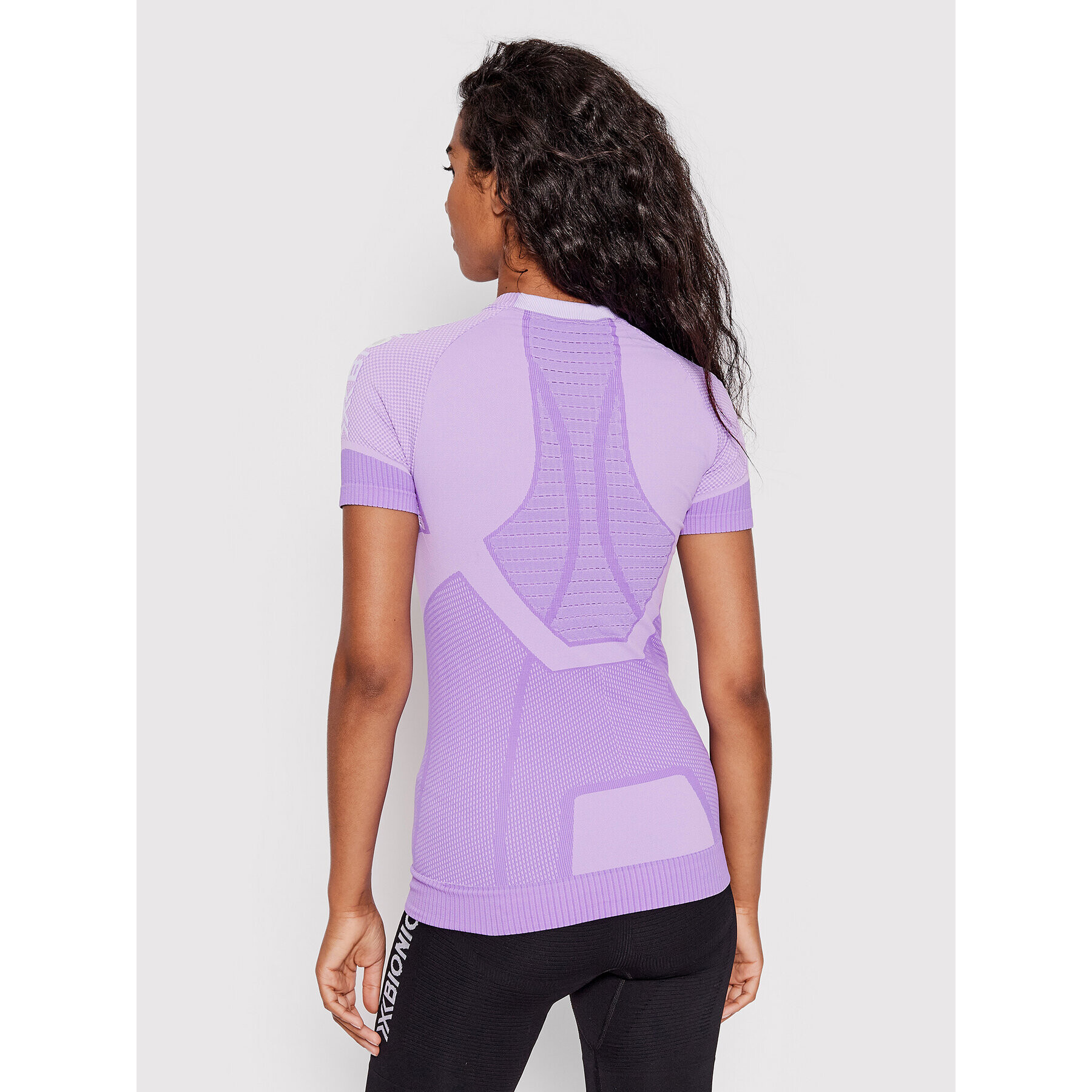 X-Bionic Tricou tehnic Invent 4.0 RTRT00S19W Violet Slim Fit - Pled.ro