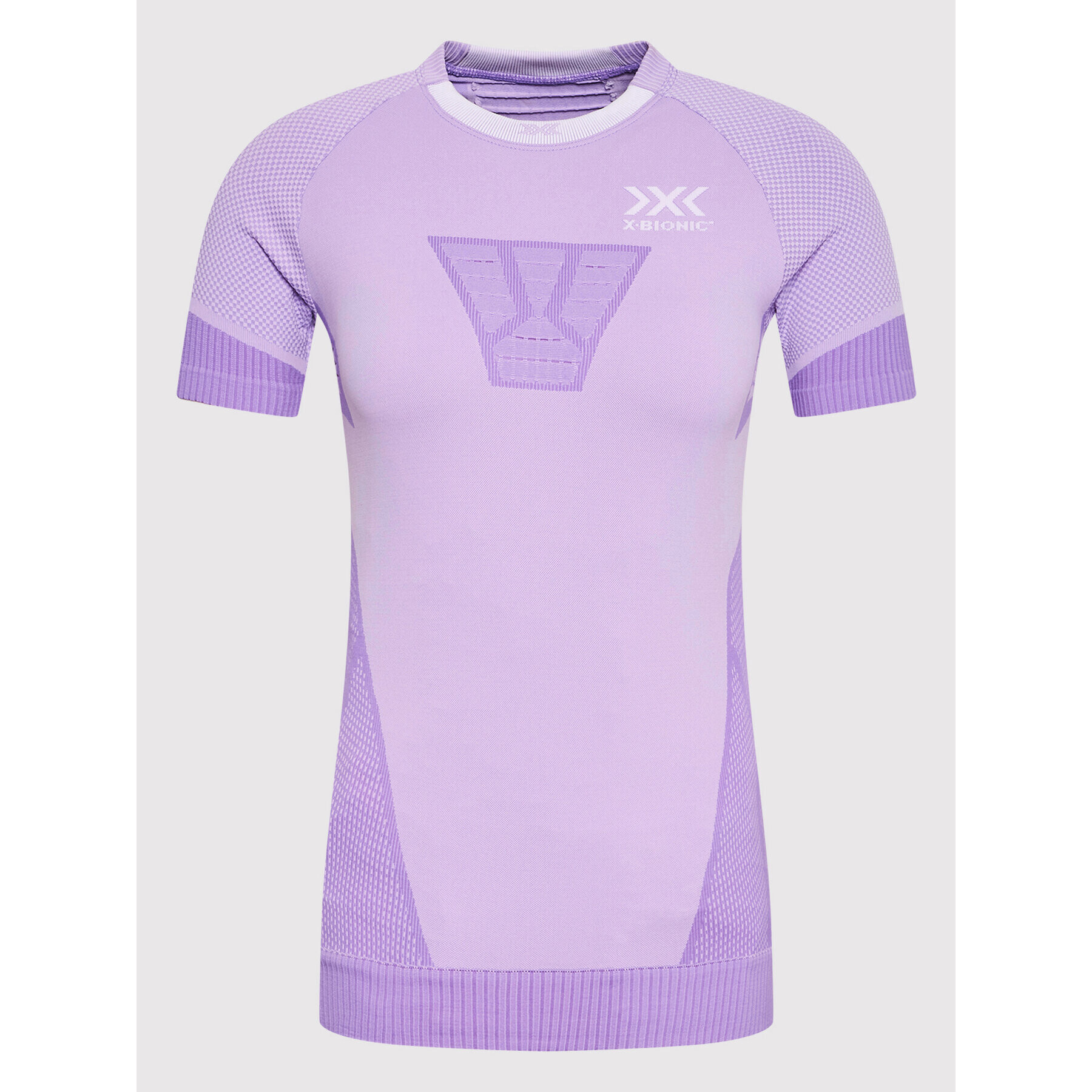 X-Bionic Tricou tehnic Invent 4.0 RTRT00S19W Violet Slim Fit - Pled.ro