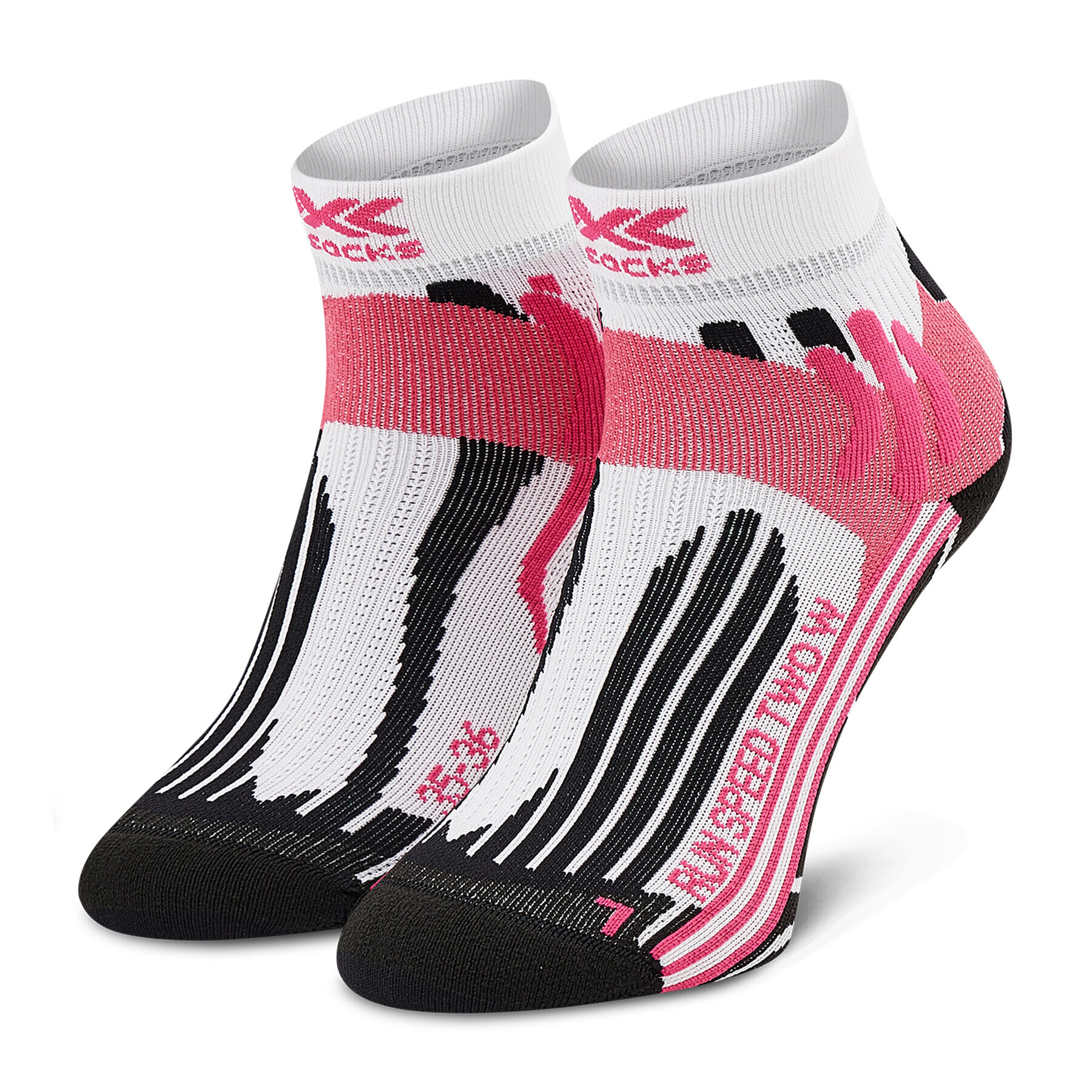 X-Socks Șosete Lungi de Damă Run Speed Two XSRS16S19W Alb - Pled.ro