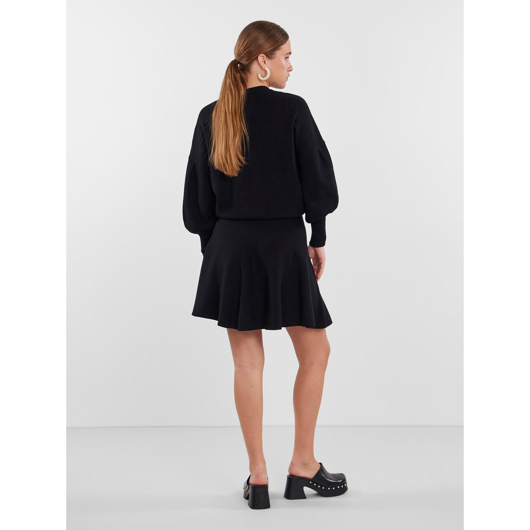 YAS Cardigan 26030699 Negru Regular Fit - Pled.ro