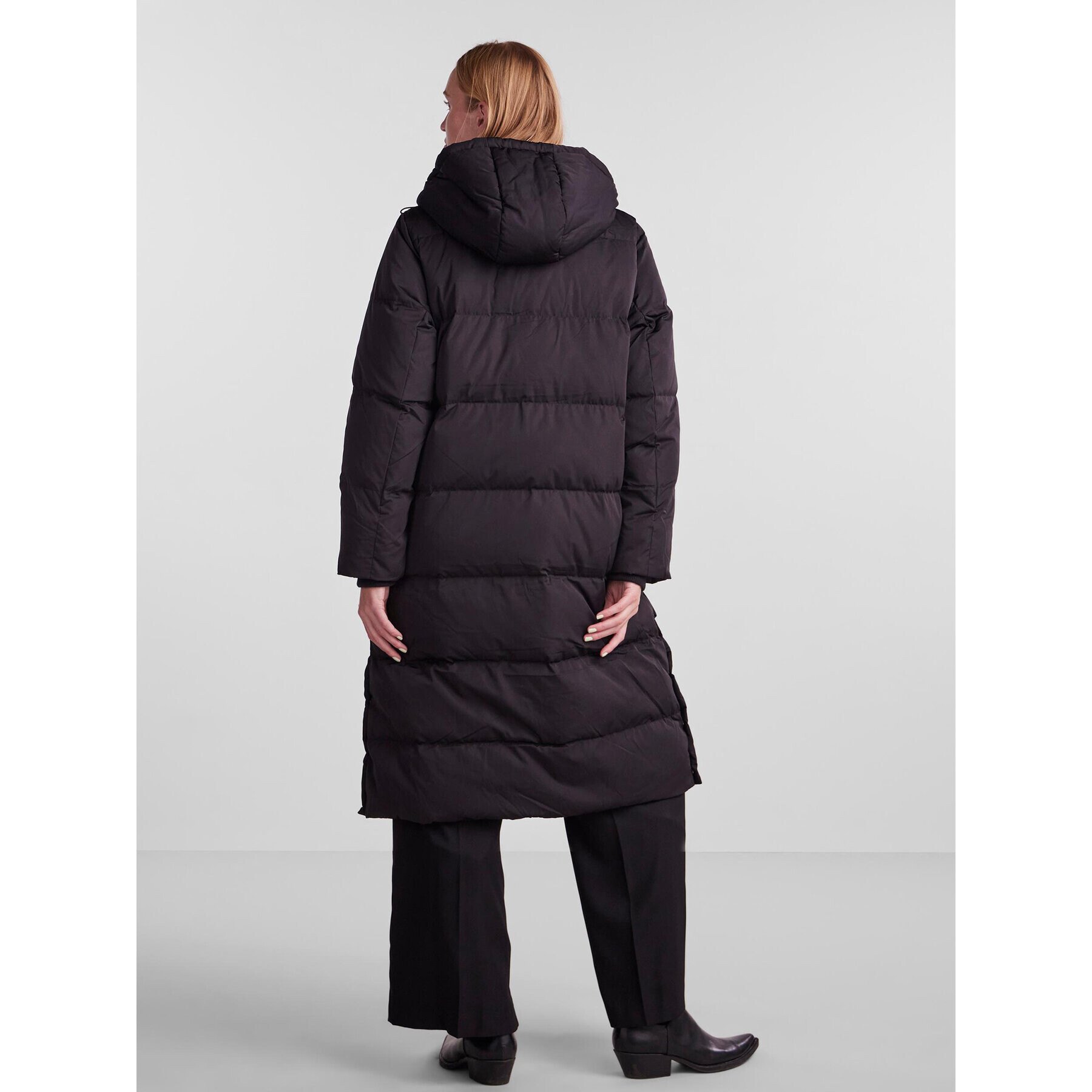 YAS Geacă din puf Puffa 26023635 Negru Regular Fit - Pled.ro