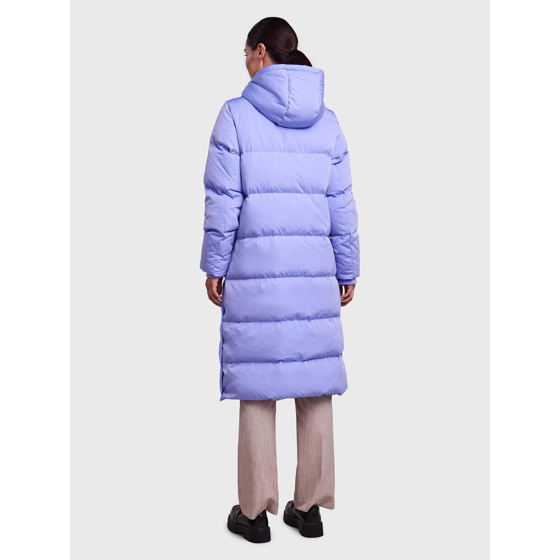 YAS Geacă din puf Puffa 26023635 Violet Regular Fit - Pled.ro