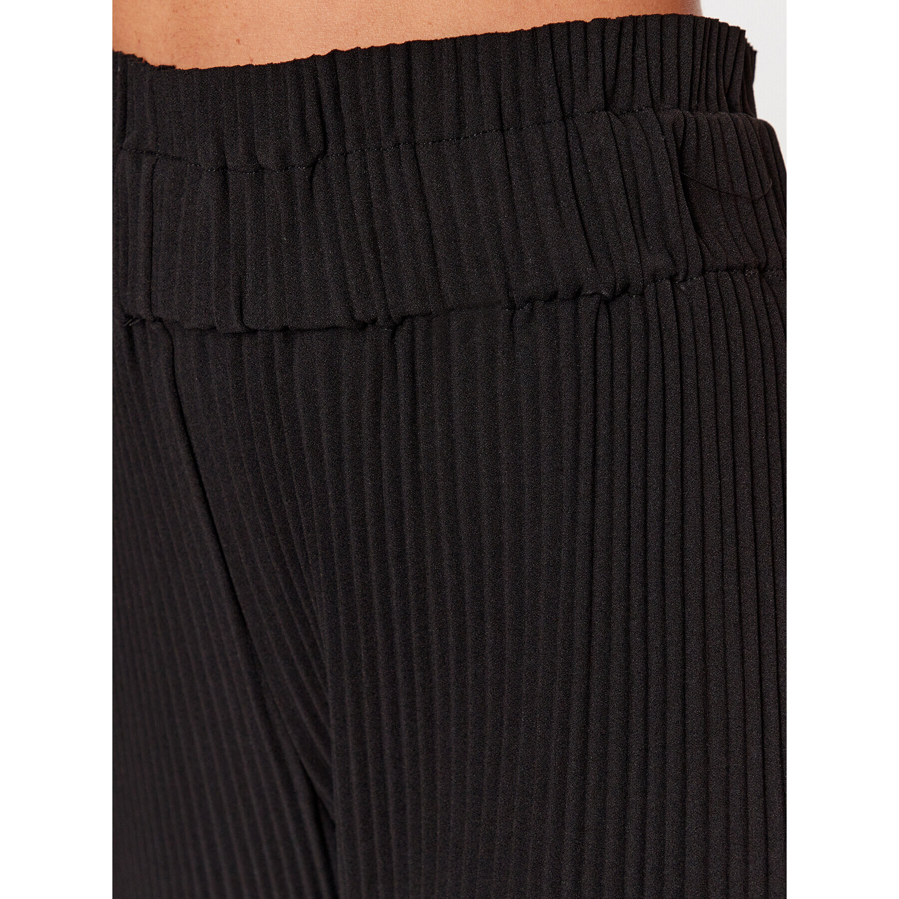 YAS Pantaloni din material 26028051 Negru Regular Fit - Pled.ro