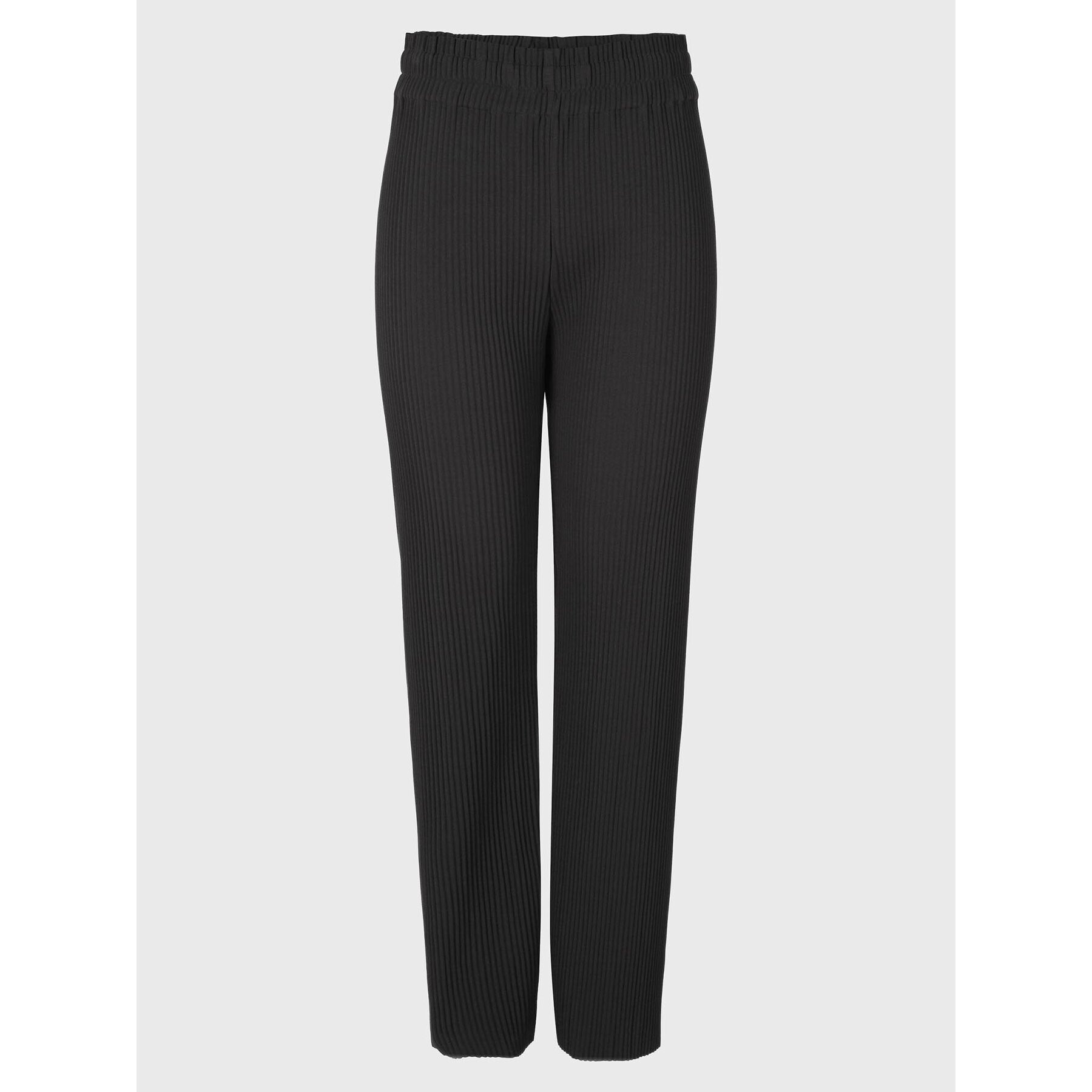 YAS Pantaloni din material 26028051 Negru Regular Fit - Pled.ro