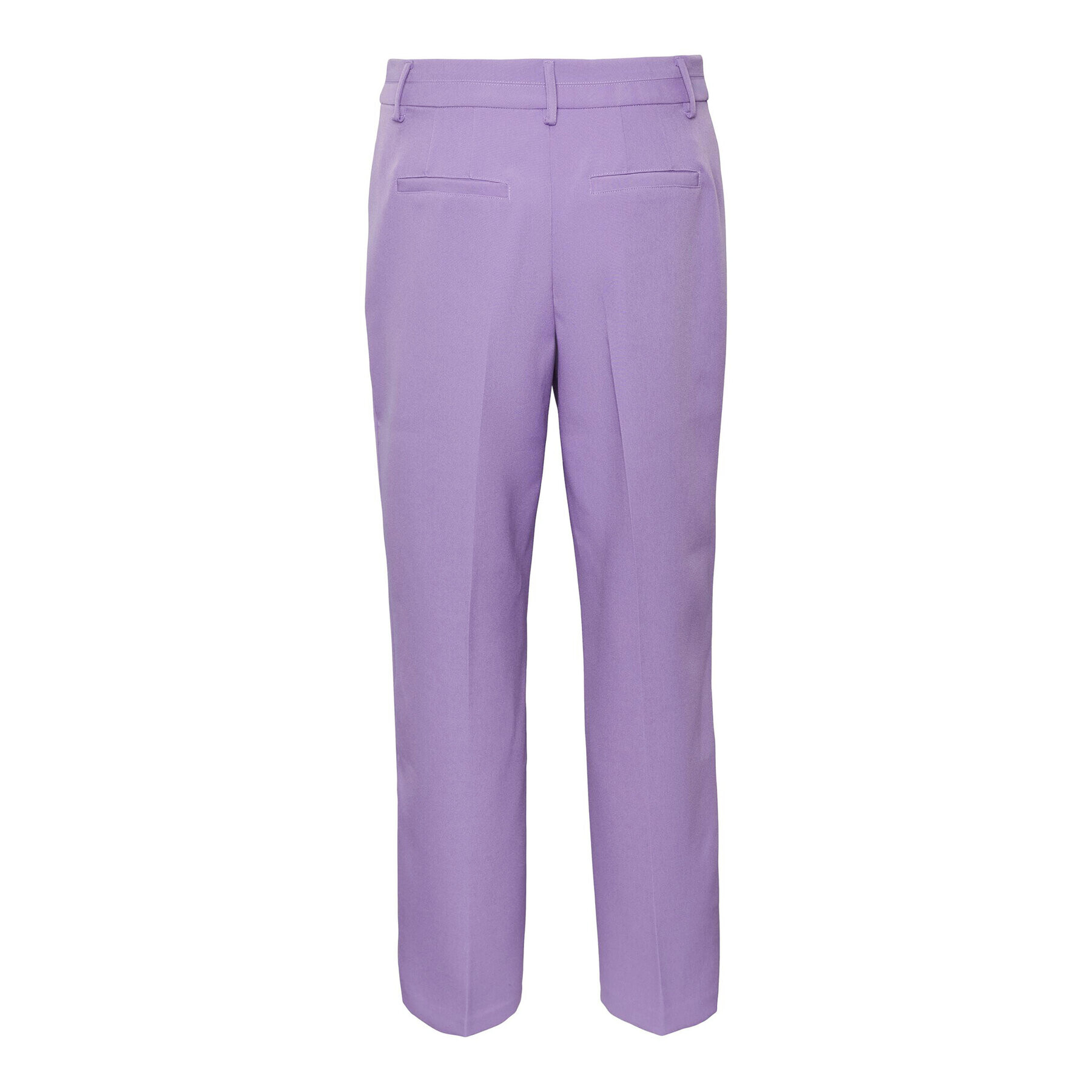 YAS Pantaloni din material 26028860 Violet Regular Fit - Pled.ro