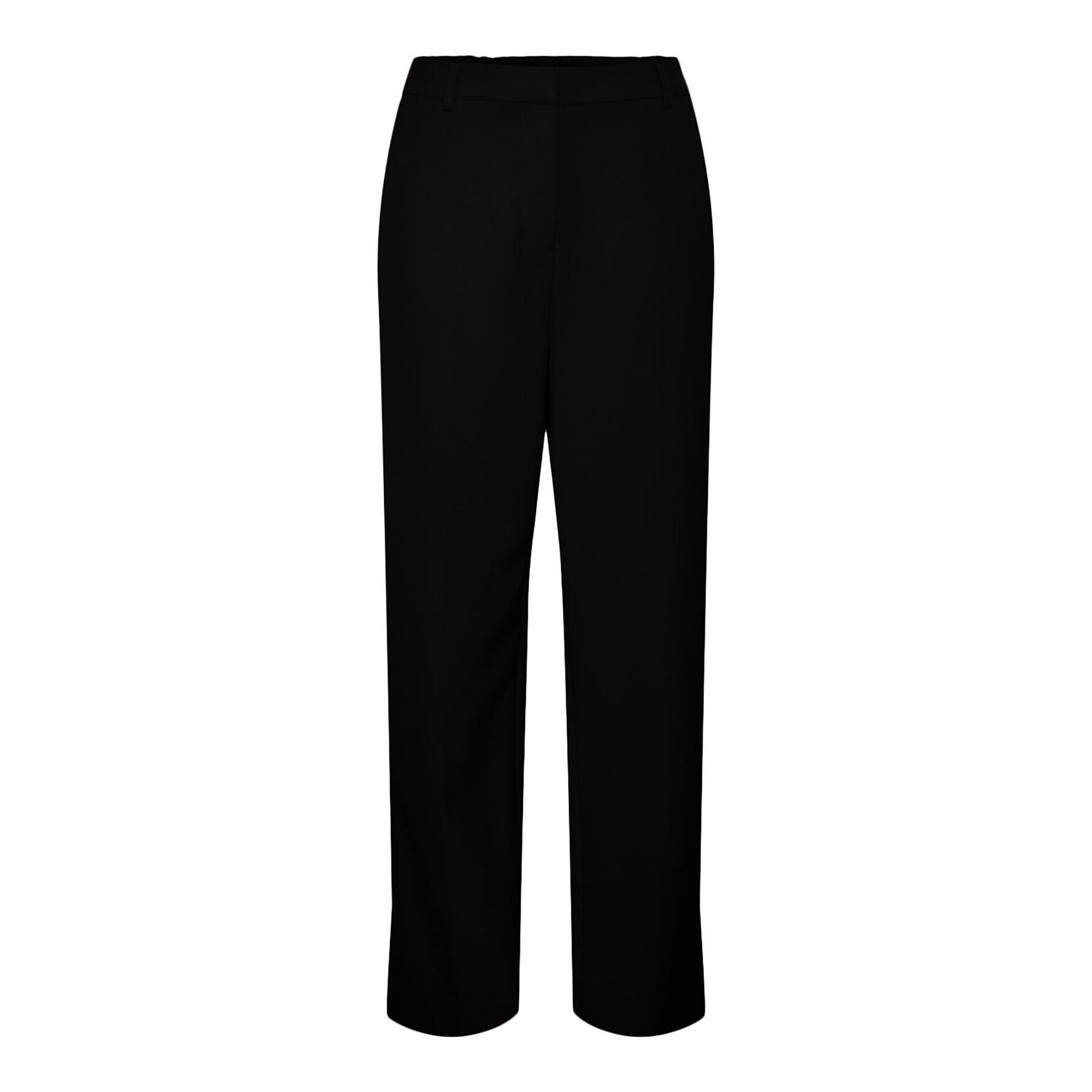 YAS Pantaloni din material 26030711 Negru Regular Fit - Pled.ro