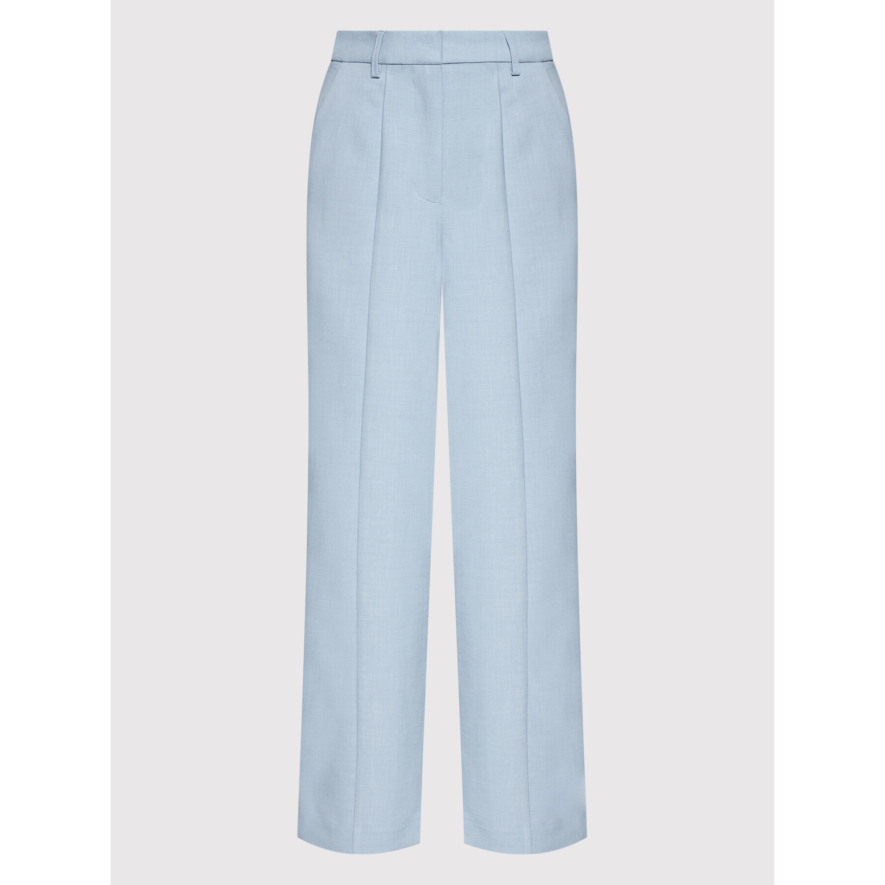 YAS Pantaloni din material Tucka 26026408 Albastru Relaxed Fit - Pled.ro