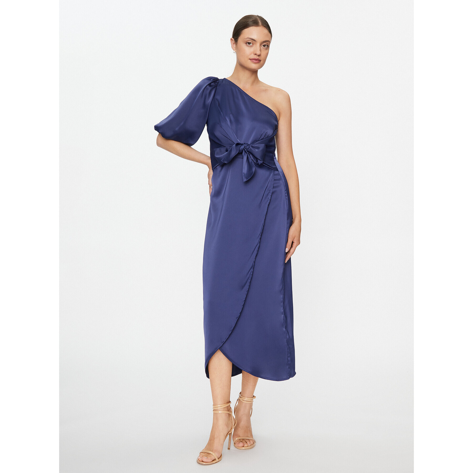 YAS Rochie cocktail 26031522 Bleumarin Regular Fit - Pled.ro