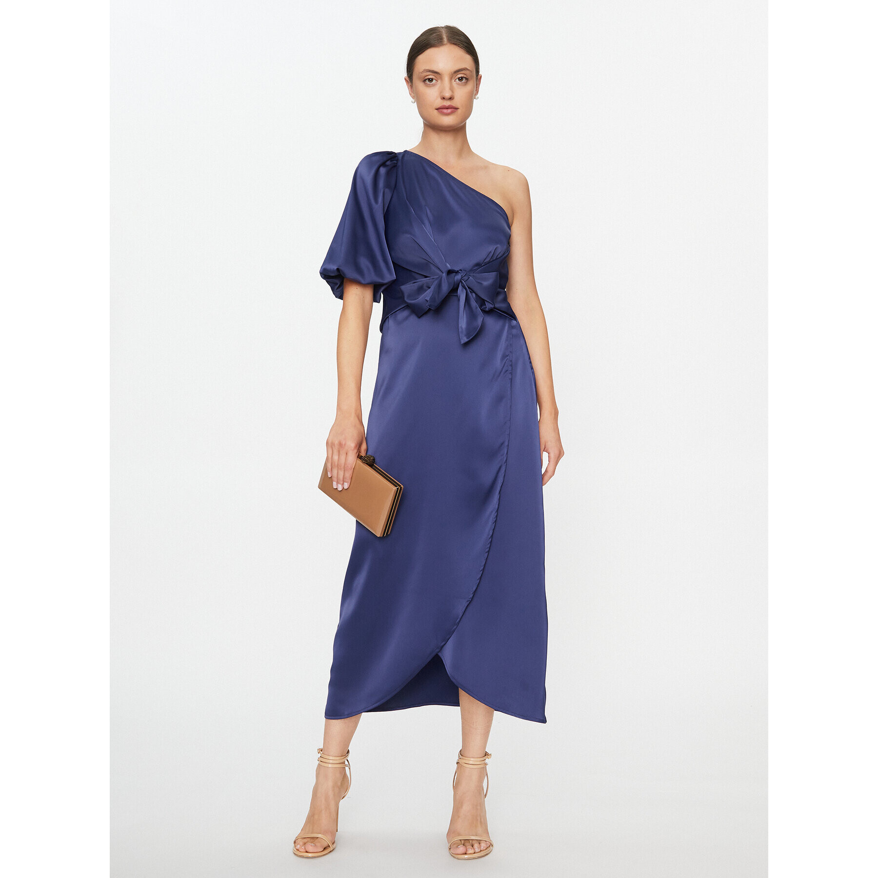 YAS Rochie cocktail 26031522 Bleumarin Regular Fit - Pled.ro