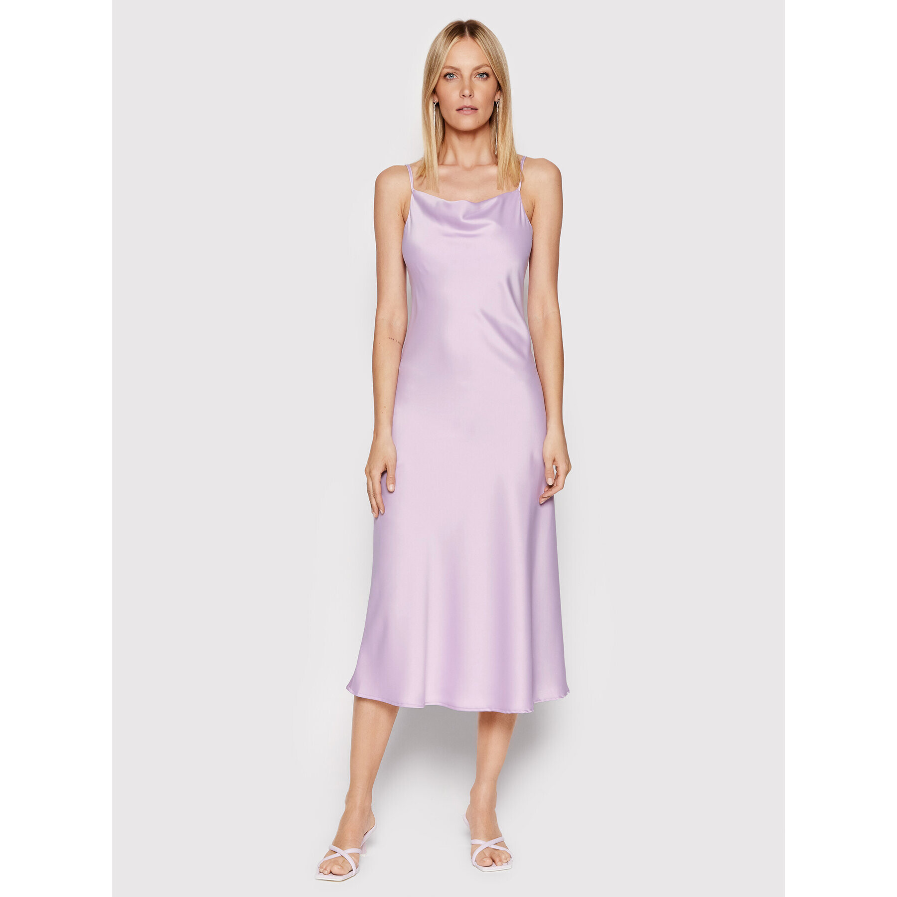 YAS Rochie cocktail Dottea 26026479 Violet Regular Fit - Pled.ro