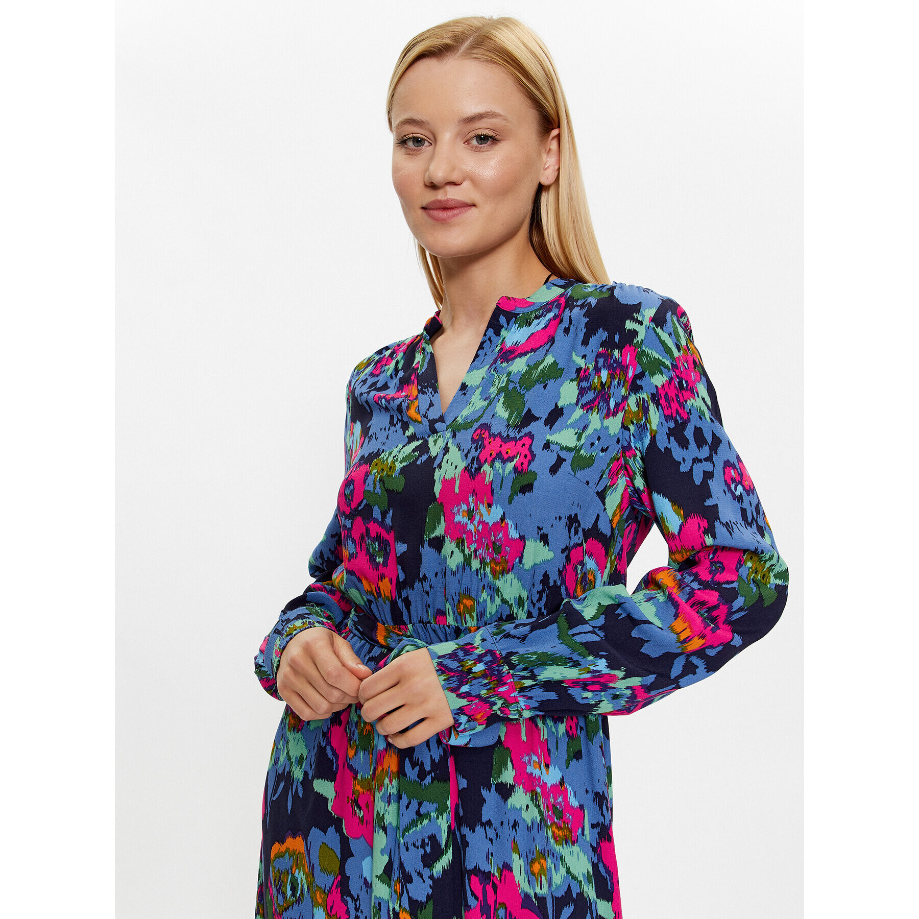 YAS Rochie tip cămașă 26030728 Colorat Regular Fit - Pled.ro