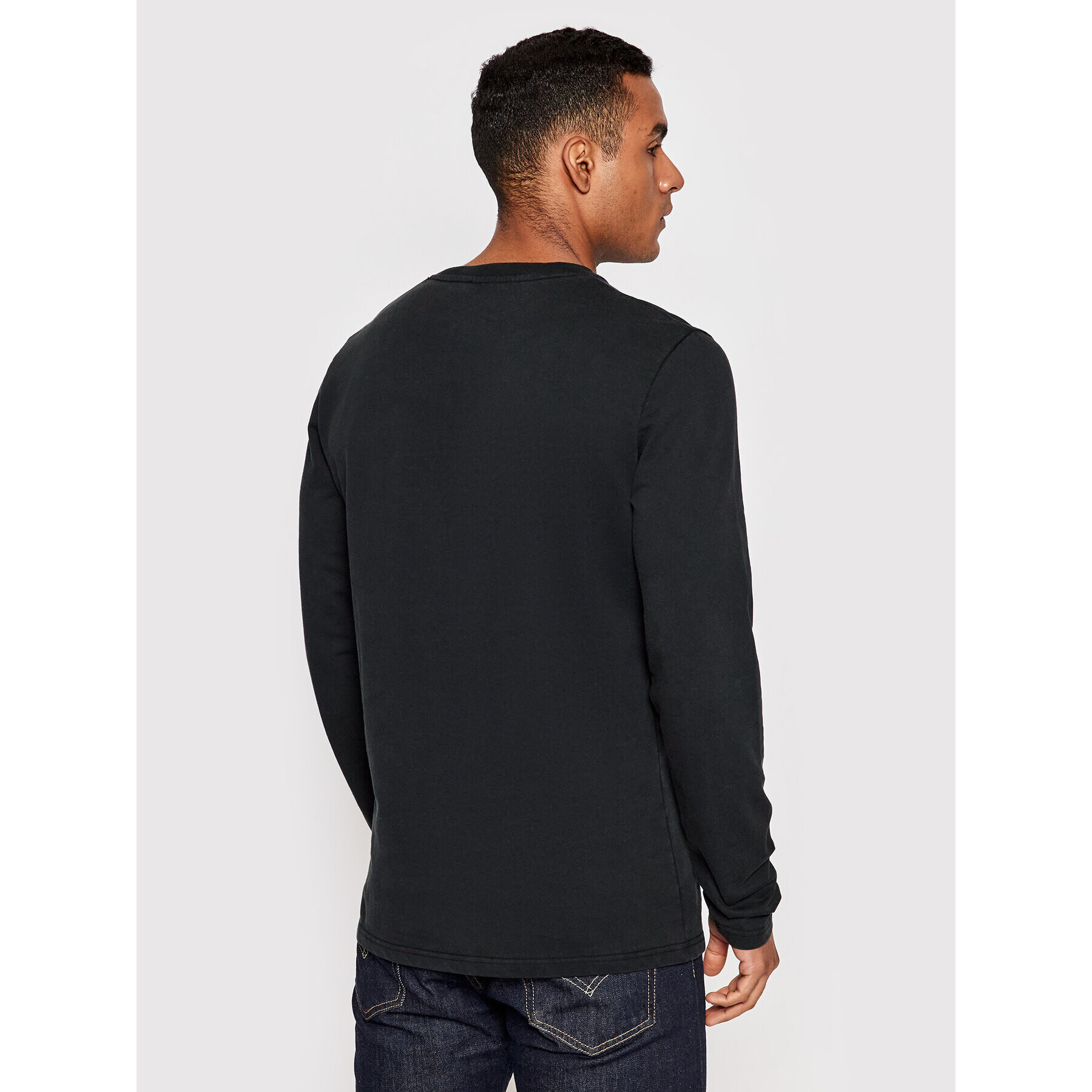 Young Poets Society Longsleeve Lio Spray 107368 Negru Regular Fit - Pled.ro