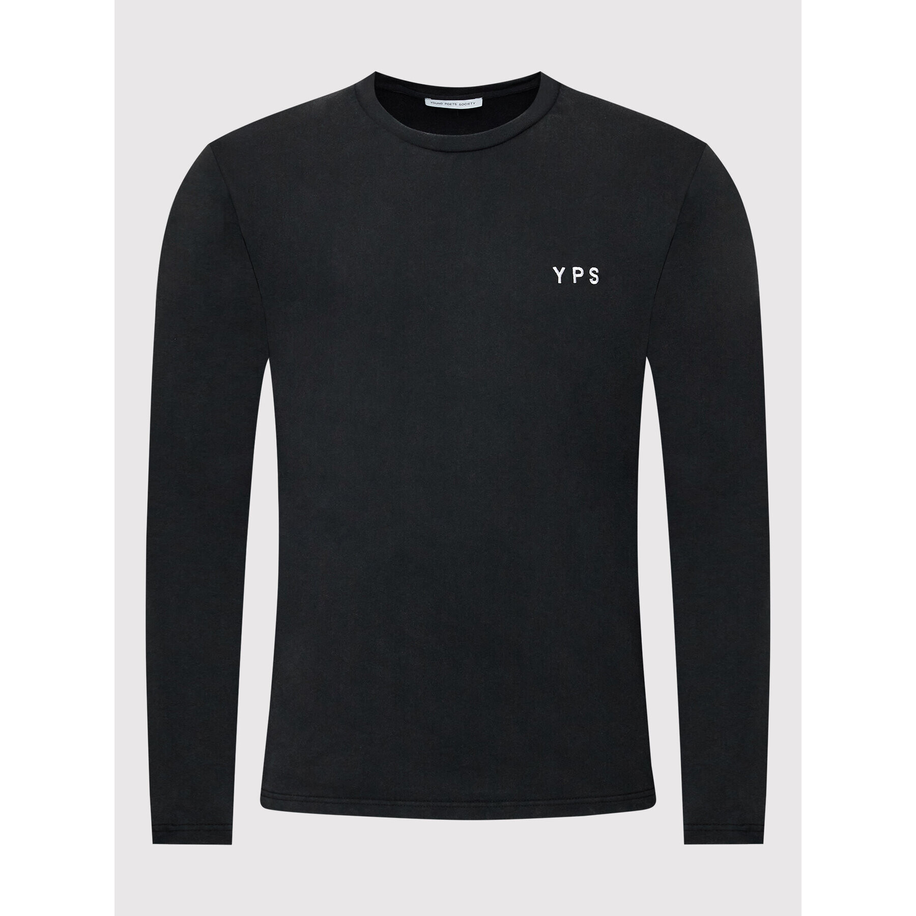 Young Poets Society Longsleeve Lio Spray 107368 Negru Regular Fit - Pled.ro