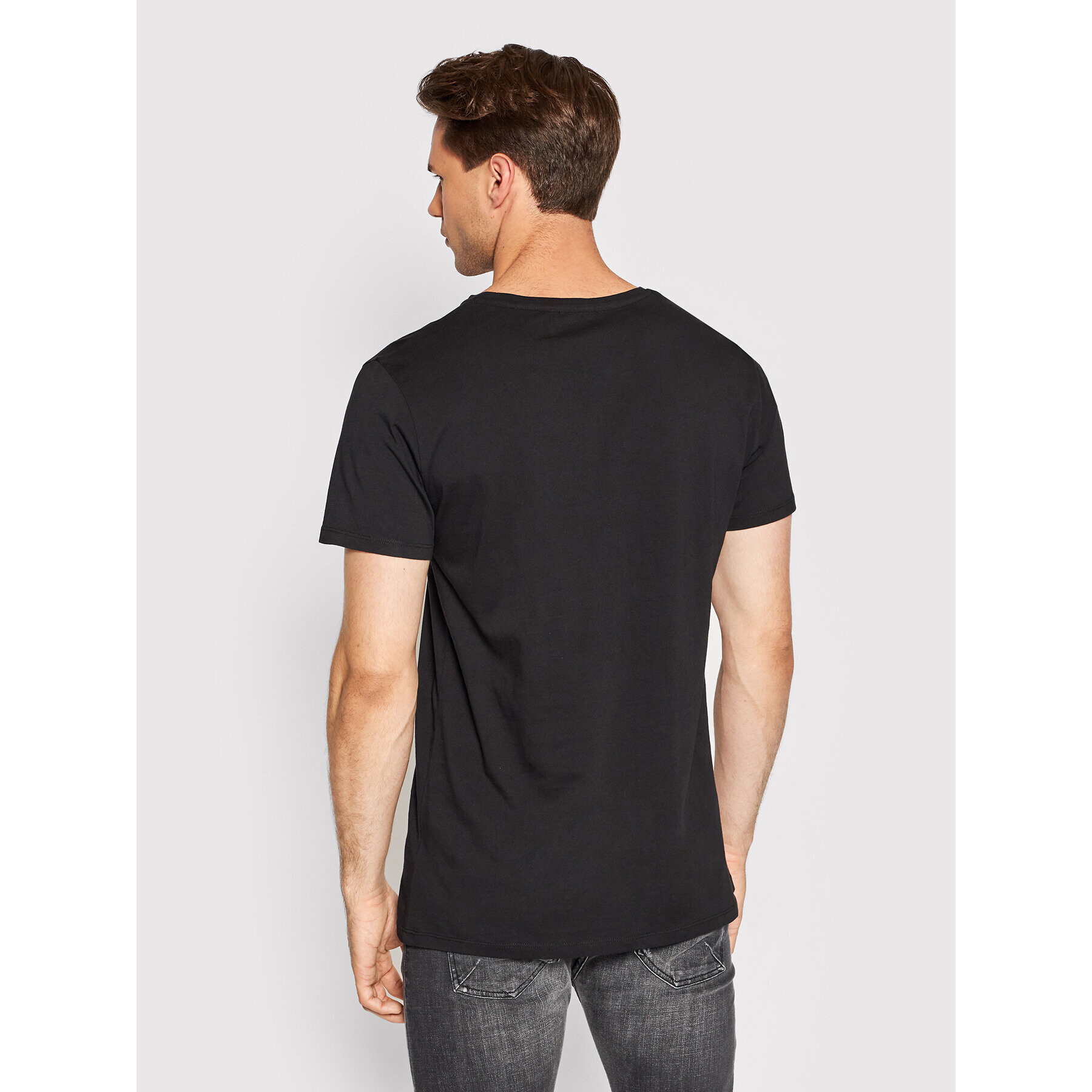 Young Poets Society Tricou Hein 106619 Negru Regular Fit - Pled.ro