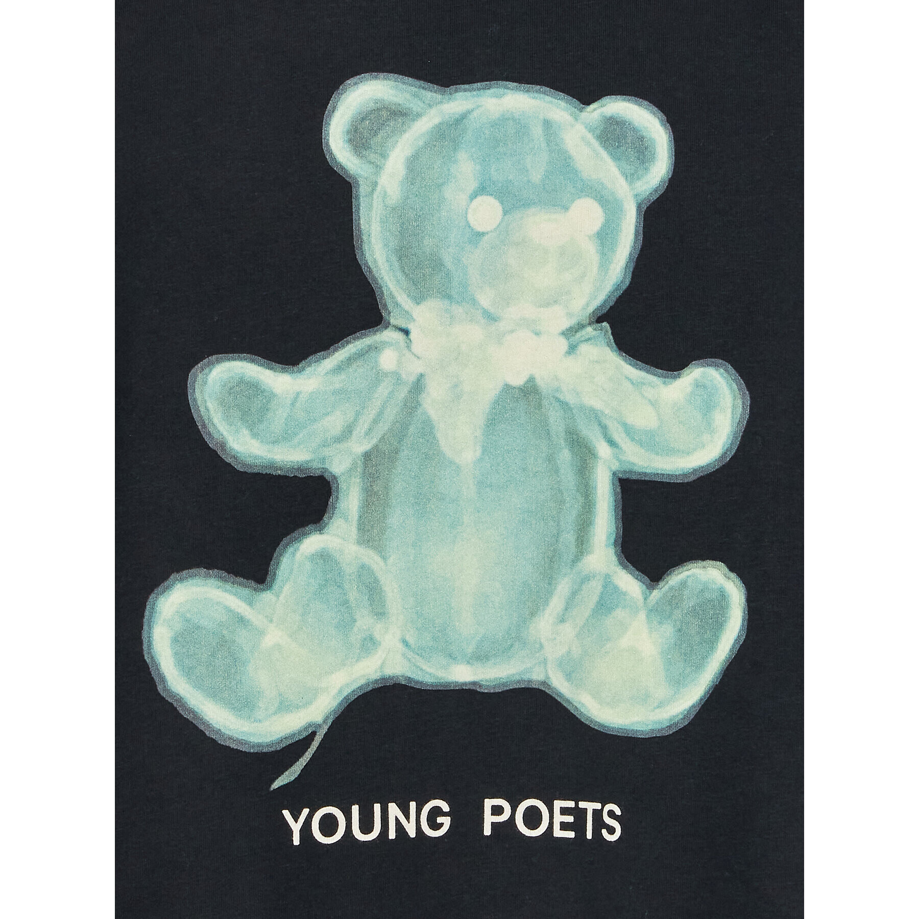 Young Poets Society Tricou Teddy 0000301129141 Negru Regular Fit - Pled.ro