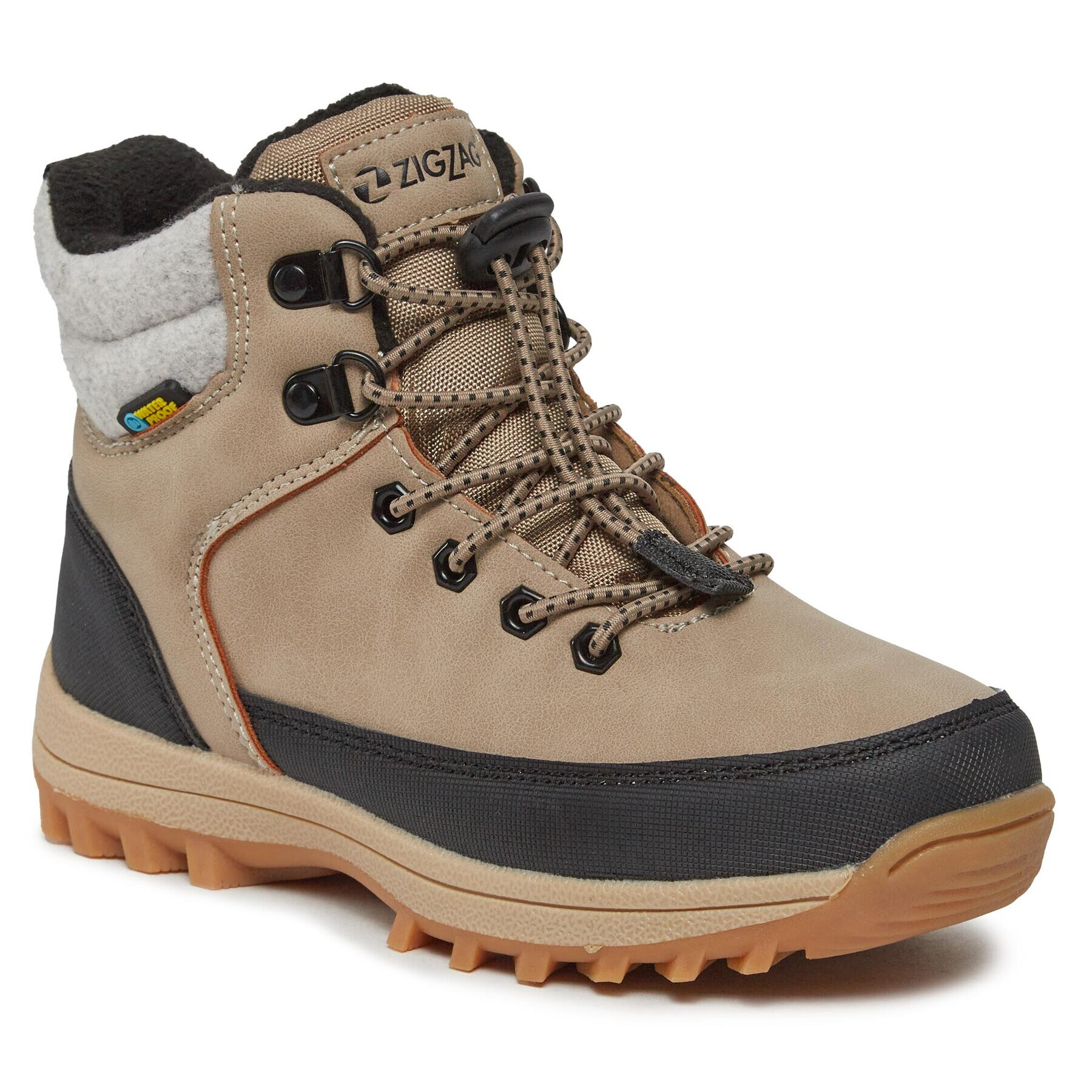 ZigZag Trekkings Aenaide Kids Boot WP Z234119 Bej - Pled.ro