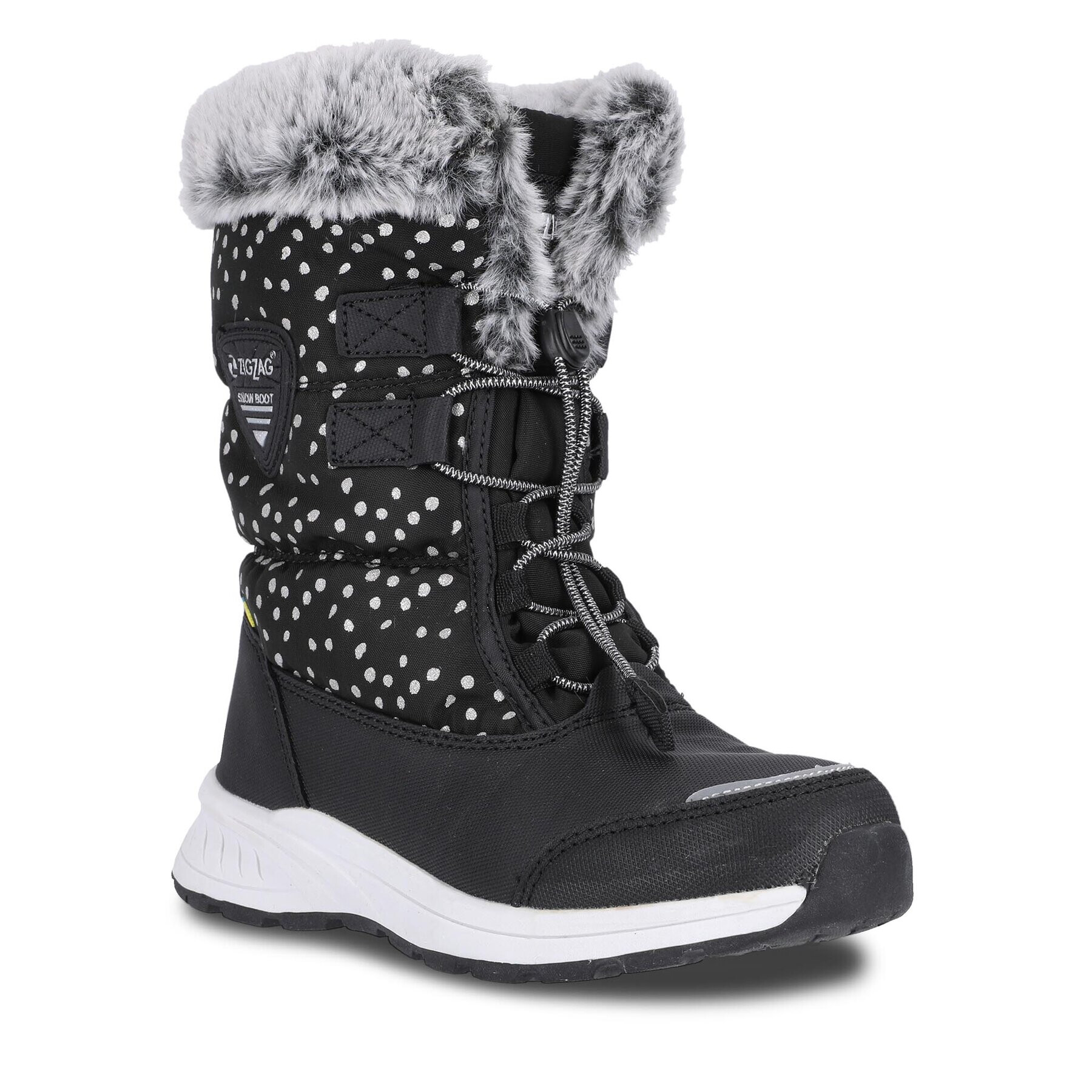 ZigZag Cizme de zăpadă Wesend Kids Winterboot WP Z214263 Negru - Pled.ro