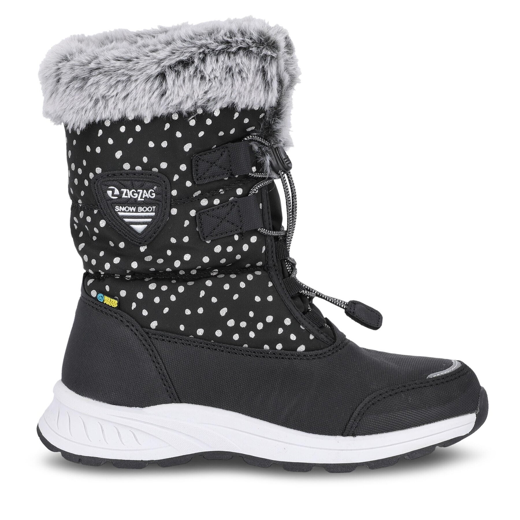 ZigZag Cizme de zăpadă Wesend Kids Winterboot WP Z214263 Negru - Pled.ro