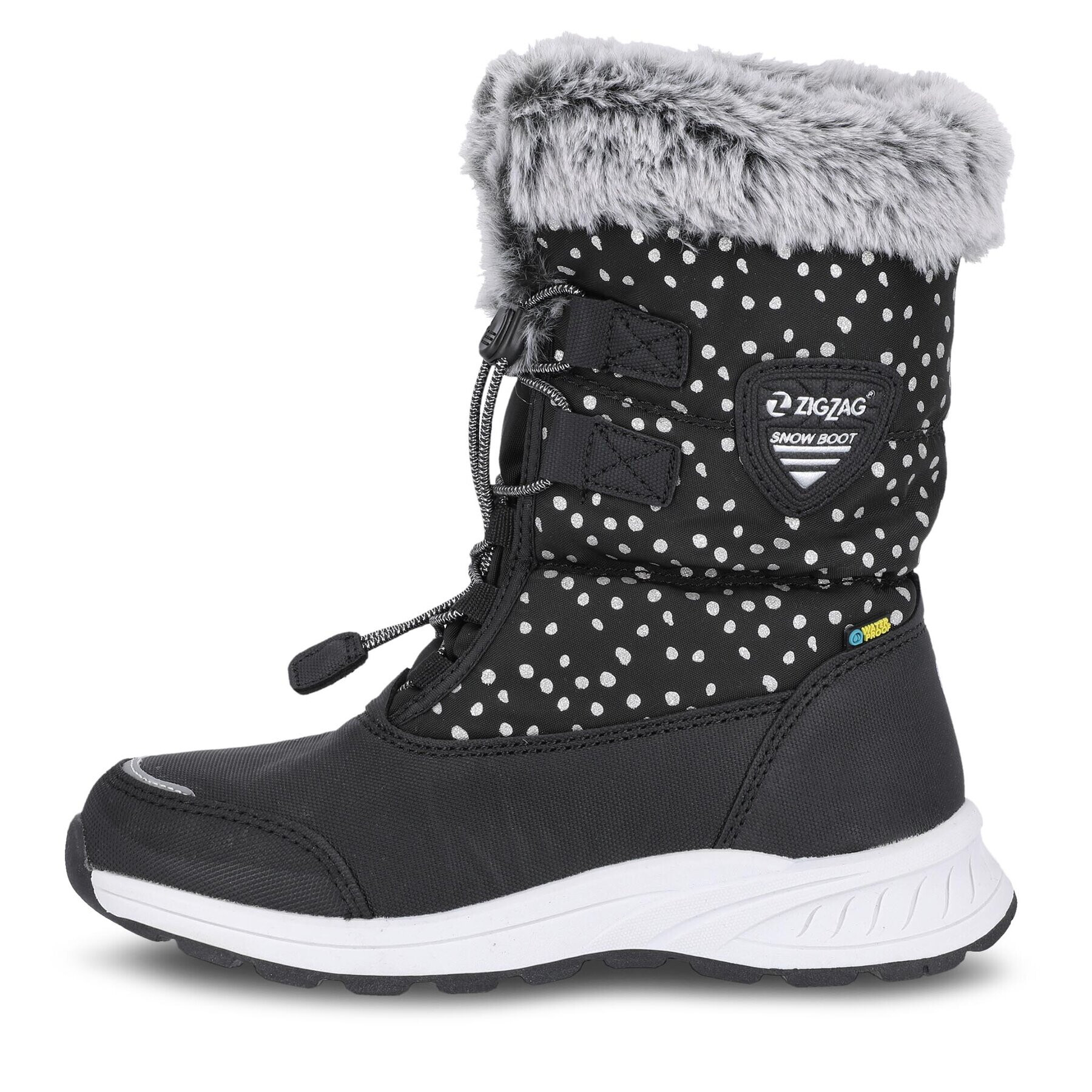 ZigZag Cizme de zăpadă Wesend Kids Winterboot WP Z214263 Negru - Pled.ro