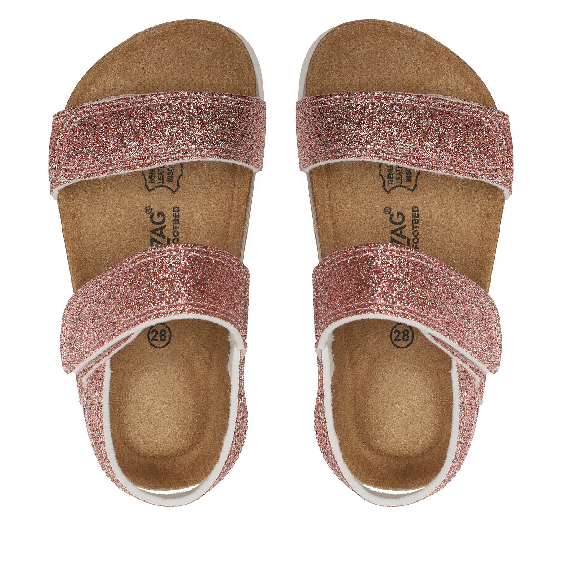 ZigZag Sandale Tongba Kids Cork Sandal Z212268 Roz - Pled.ro