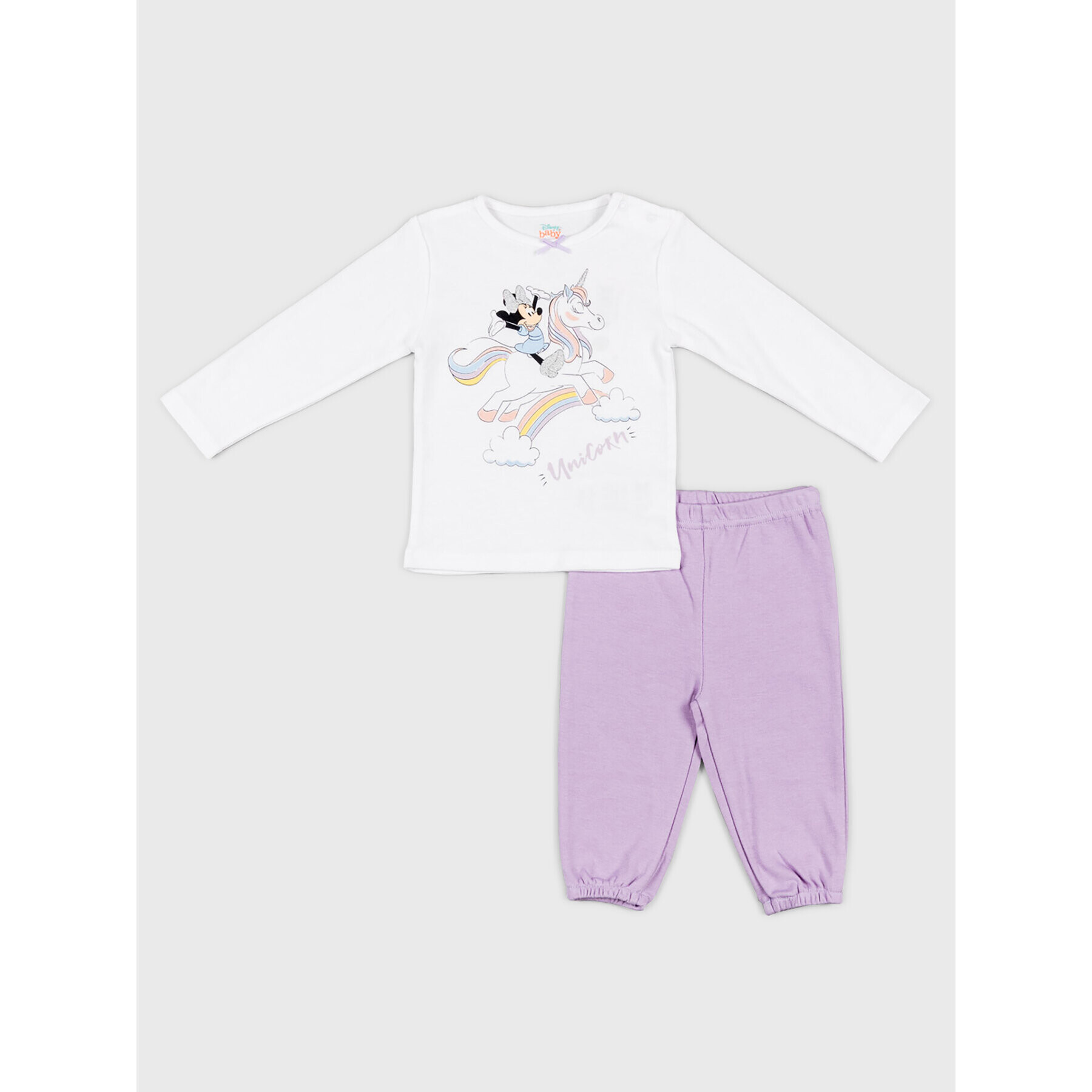 Zippy Pijama Myszka Minnie 228-P902ZT Colorat Regular Fit - Pled.ro