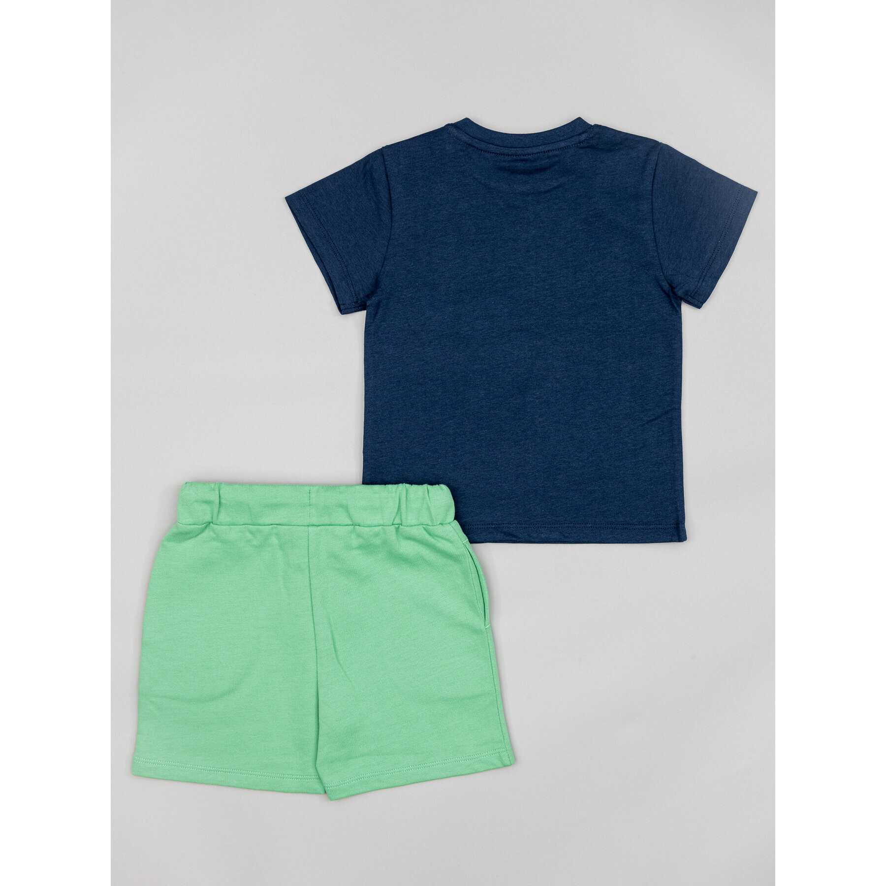 Zippy Set tricou și pantaloni scurți Myszka Miki ZBBAP0602 23001 Bleumarin Regular Fit - Pled.ro