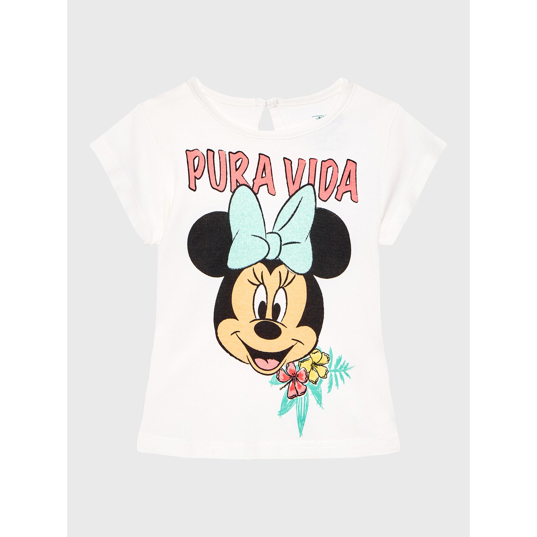 Zippy Set tricou și pantaloni scurți Myszka Minnie ZBGAP0602 23003 Albastru Regular Fit - Pled.ro