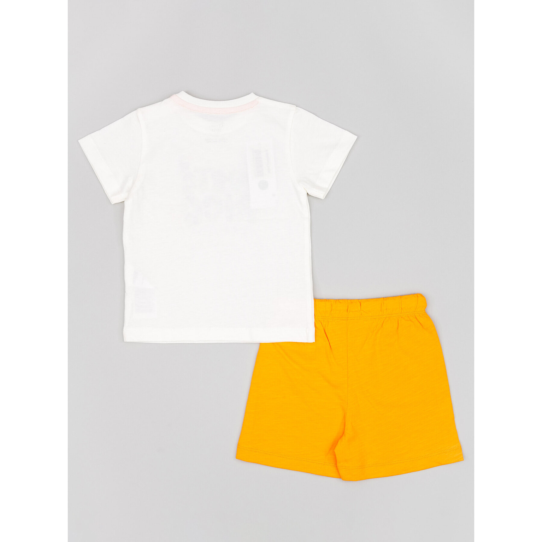 Zippy Set tricou și pantaloni scurți ZBBAP0602 23004 Portocaliu Regular Fit - Pled.ro