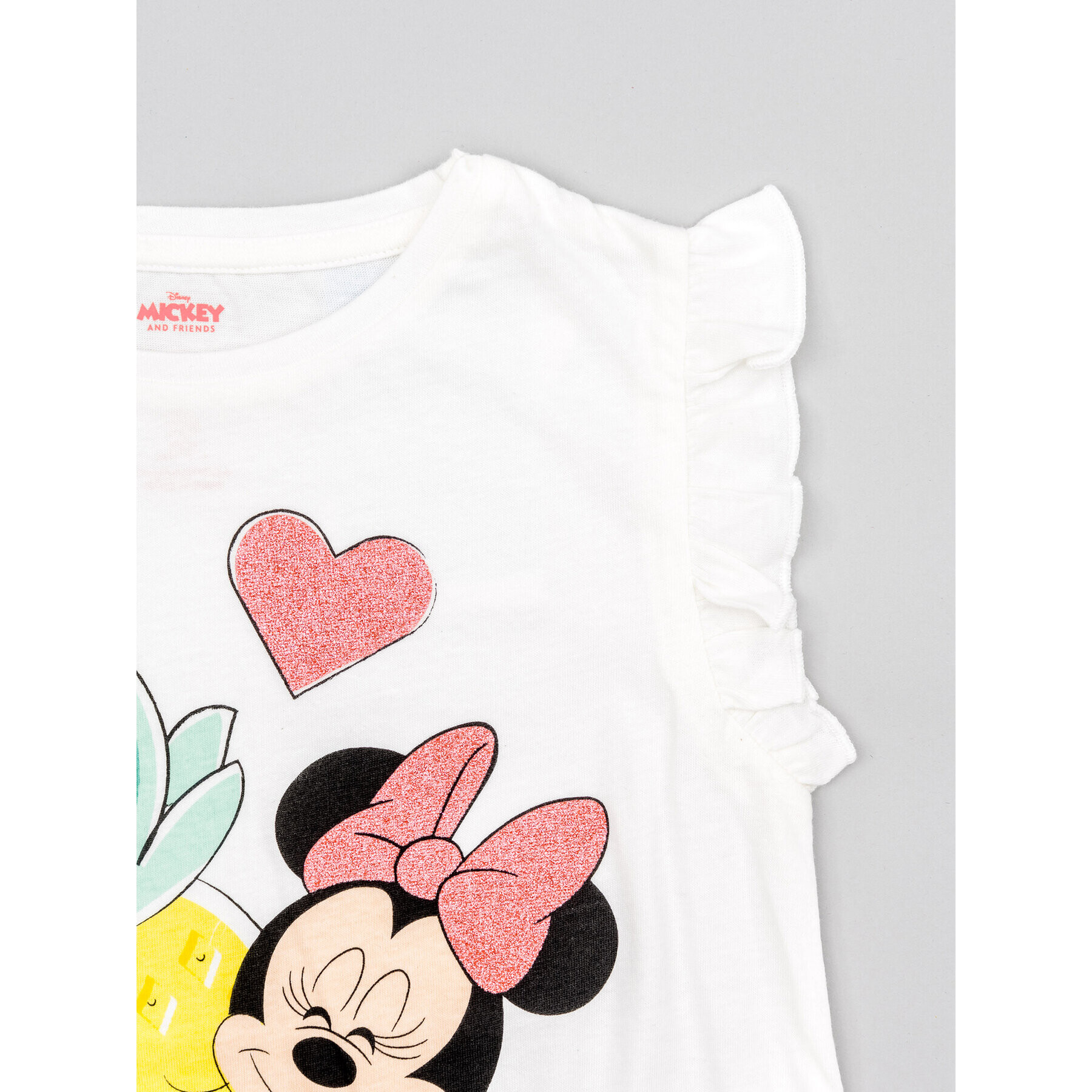 Zippy Tricou Myszka Minnie ZKGAP0303 23031 Alb Regular Fit - Pled.ro