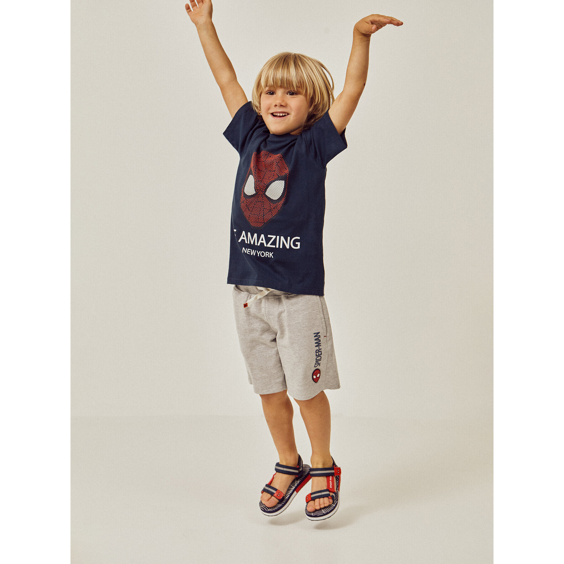 Zippy Tricou Spider-Man ZKBAP0303 23015 Bleumarin Regular Fit - Pled.ro