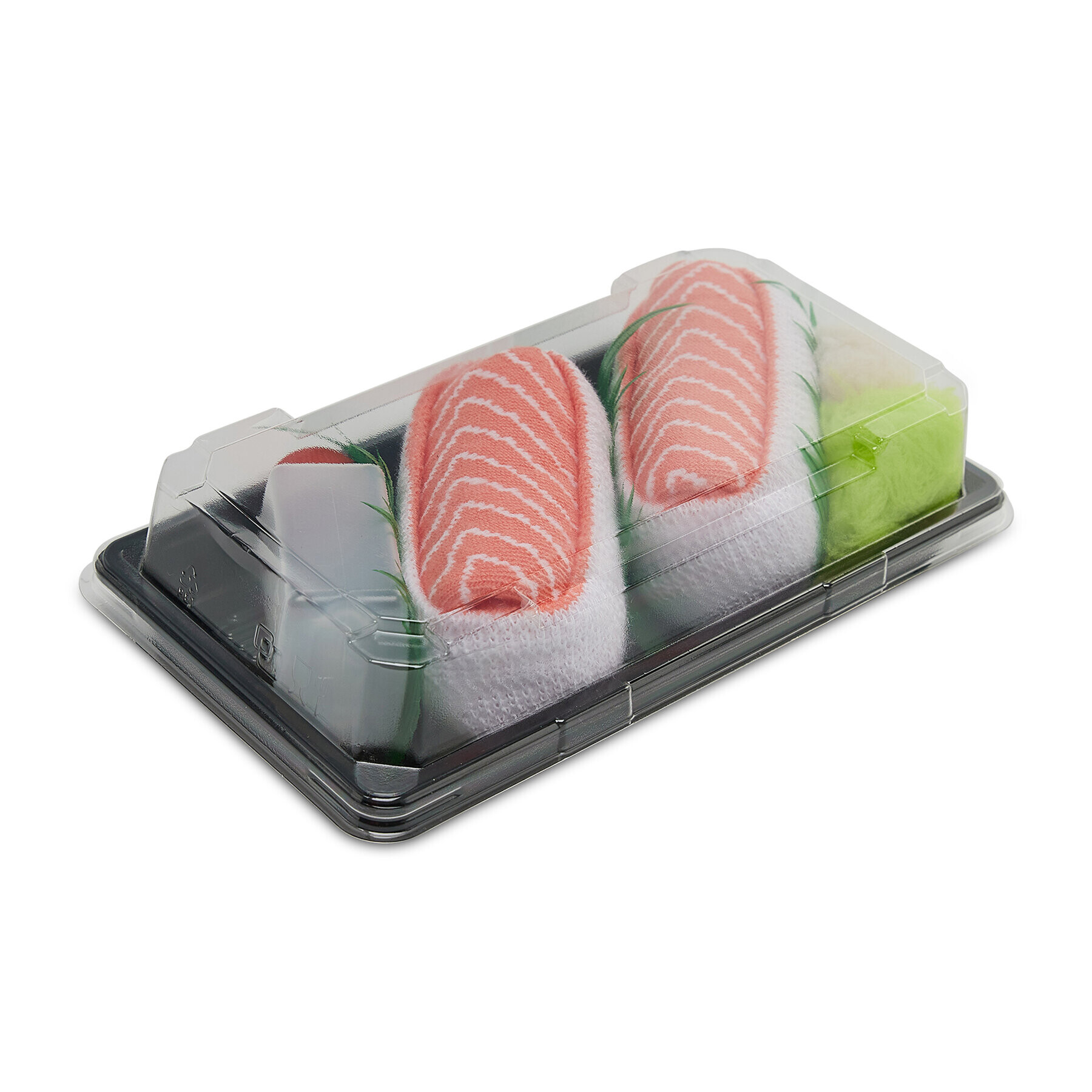 Rainbow Socks Șosete Lungi de Damă Sushi Socks Box Salmon Nigiri Roz - Pled.ro