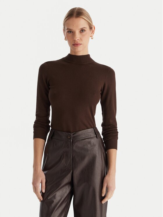 Access fashion Bluză cu gât 54-8074 Slim Fit