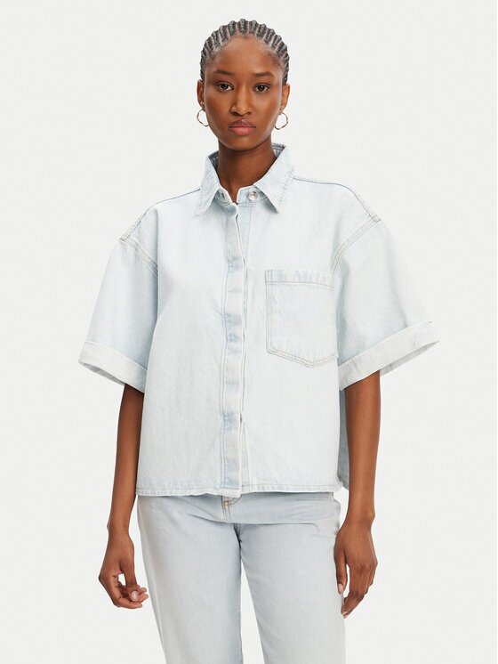 Access fashion cămașă de blugi 53-8031-580 Loose Fit