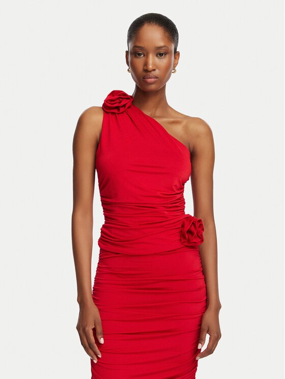 Access fashion Top 63-2019-326 Roșu Slim Fit