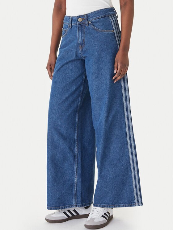 adidas Blugi Firebird Adilenium KD2906 Wide Leg